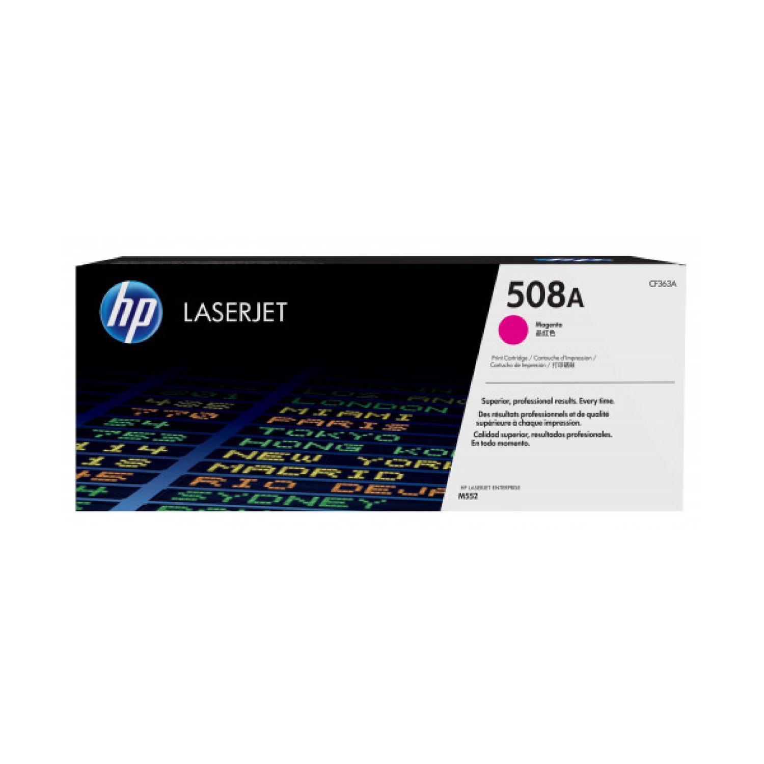 HP Nº508A · Tóner Original · Magenta
