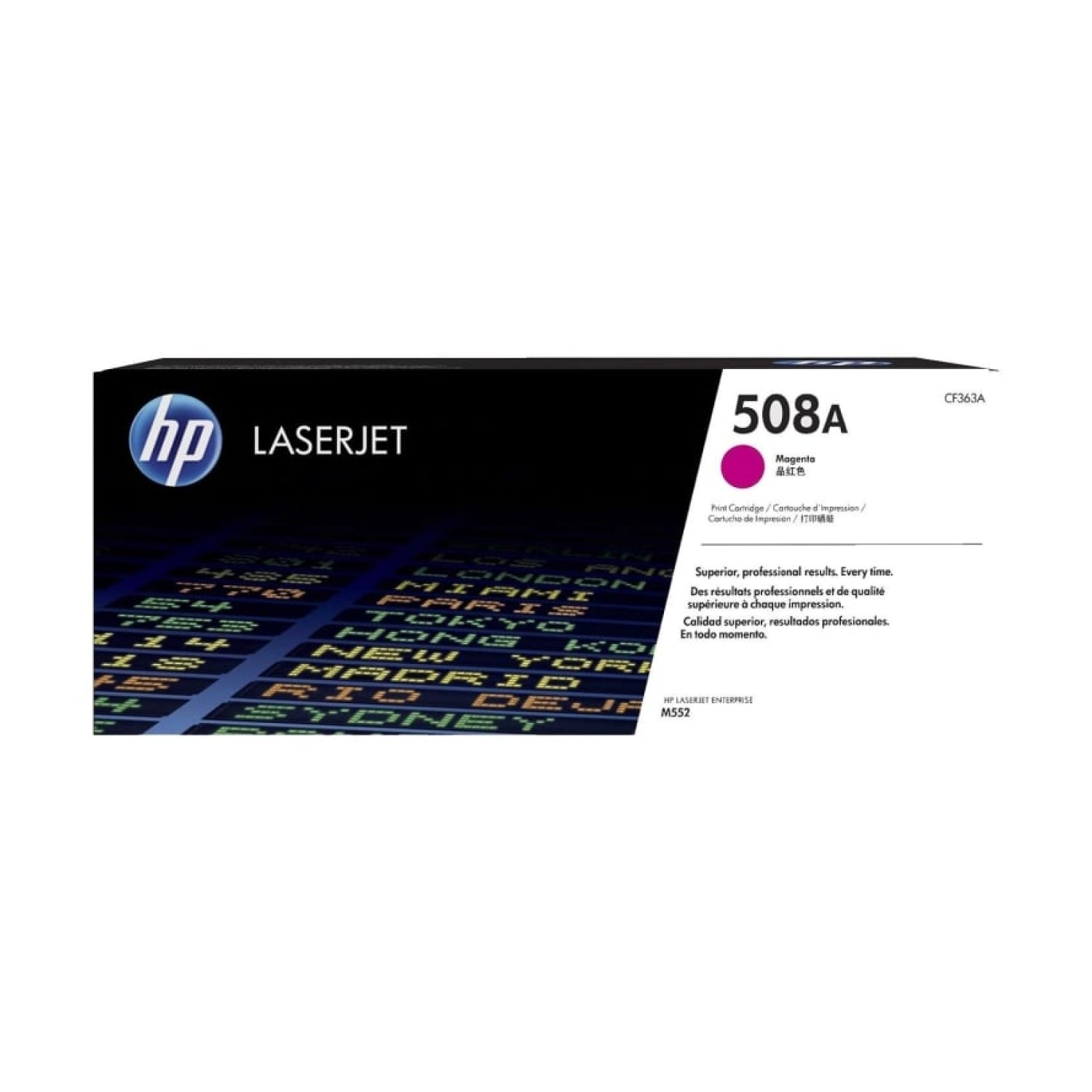 HP Nº508A · Tóner Original · Magenta