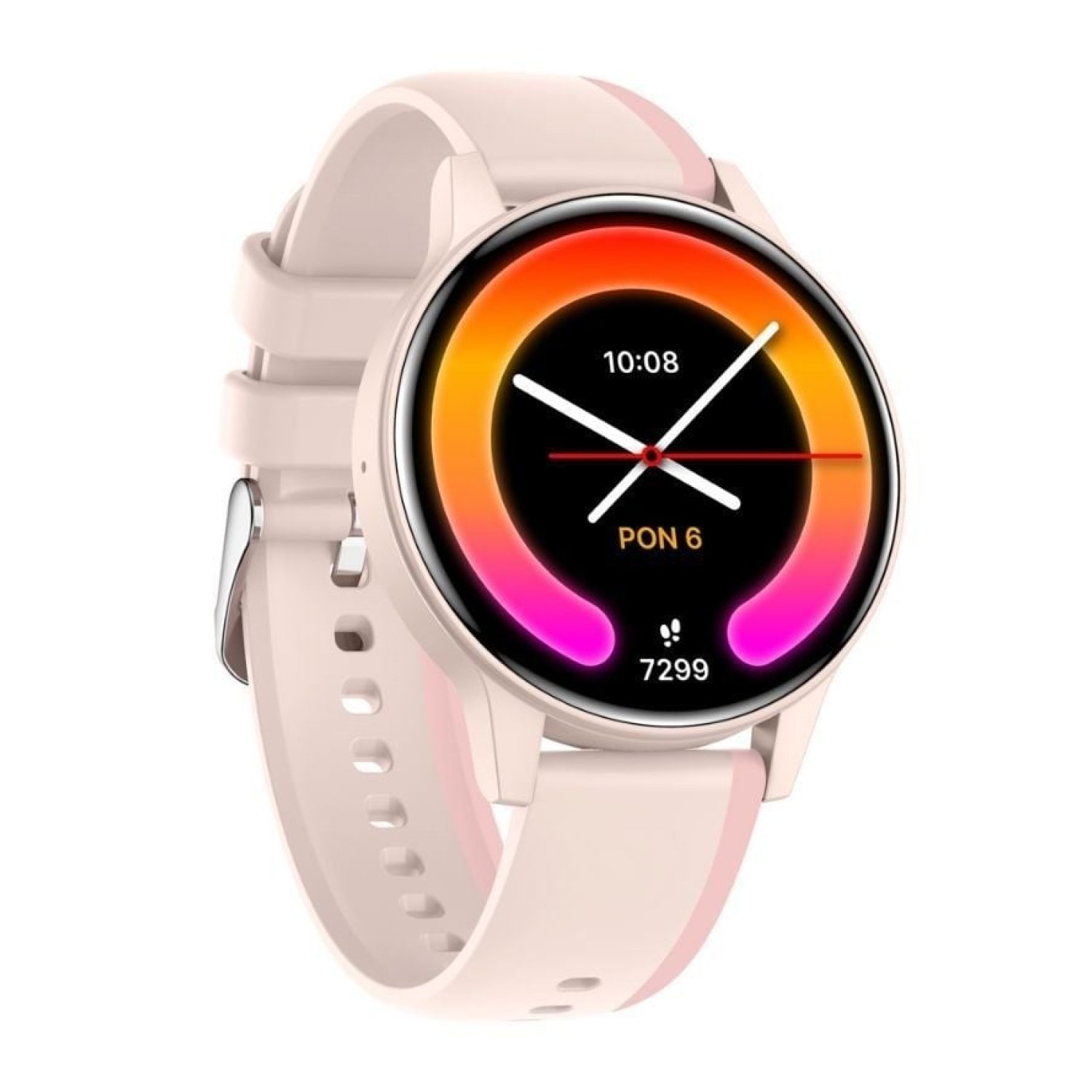 Forever iGo Watch 4 · Smartwatch · Notificaciones · Frecuencia Cardíaca · Rosa