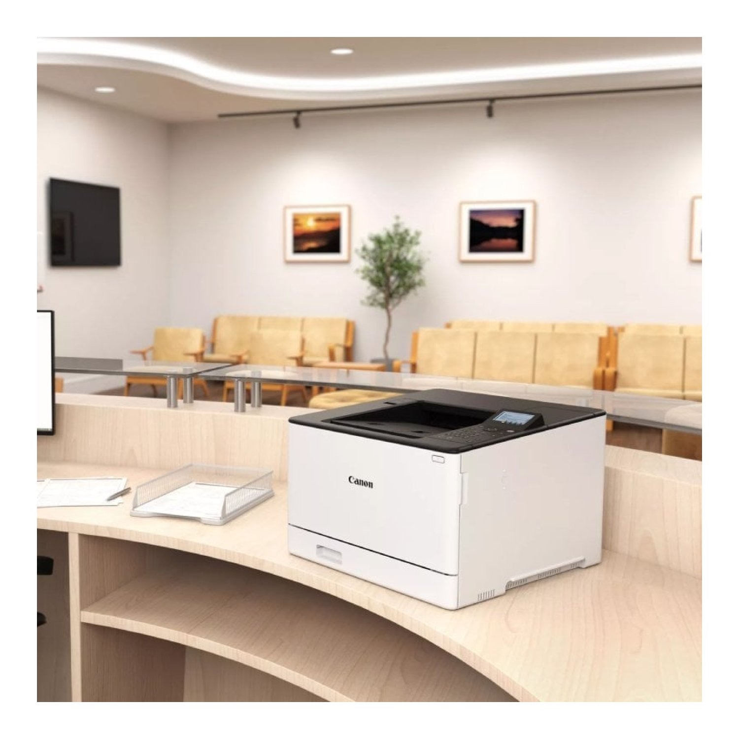 Canon i-SENSYS LBP673CDW II · Impresora Láser Color · WiFi · Dúplex · Blanca