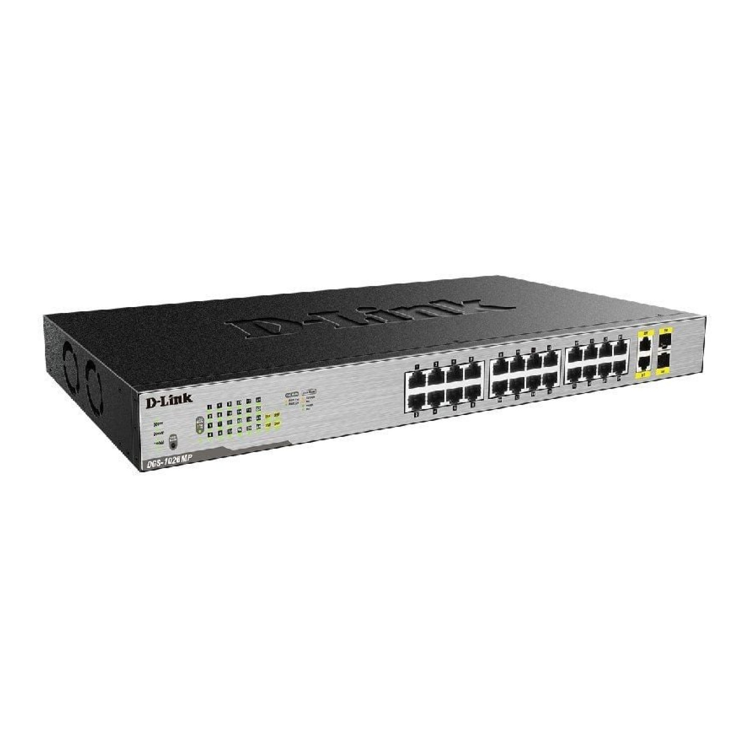 D-Link DGS-1026MP · Switch 26 Puertos · Gigabit PoE · SFP