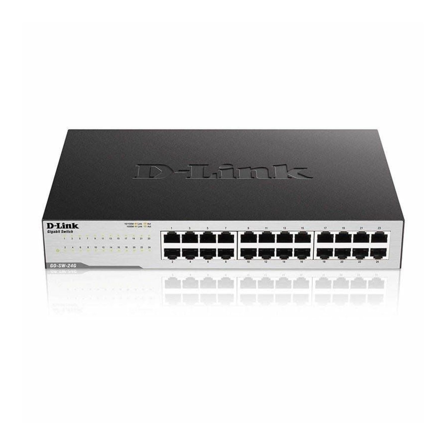 D-Link GO-SW-24G · 24 Puertos Gigabit · 10/100/1000 Mbps