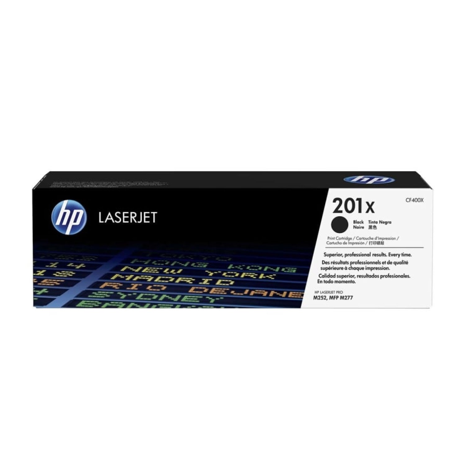 HP Tóner nº201X XL · Alta Capacidad · Negro