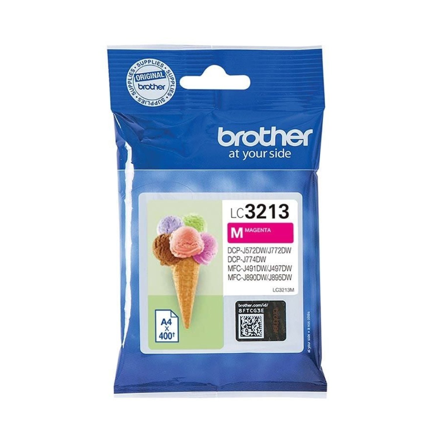 Brother LC-3213M · Cartucho de Tinta Original · Magenta