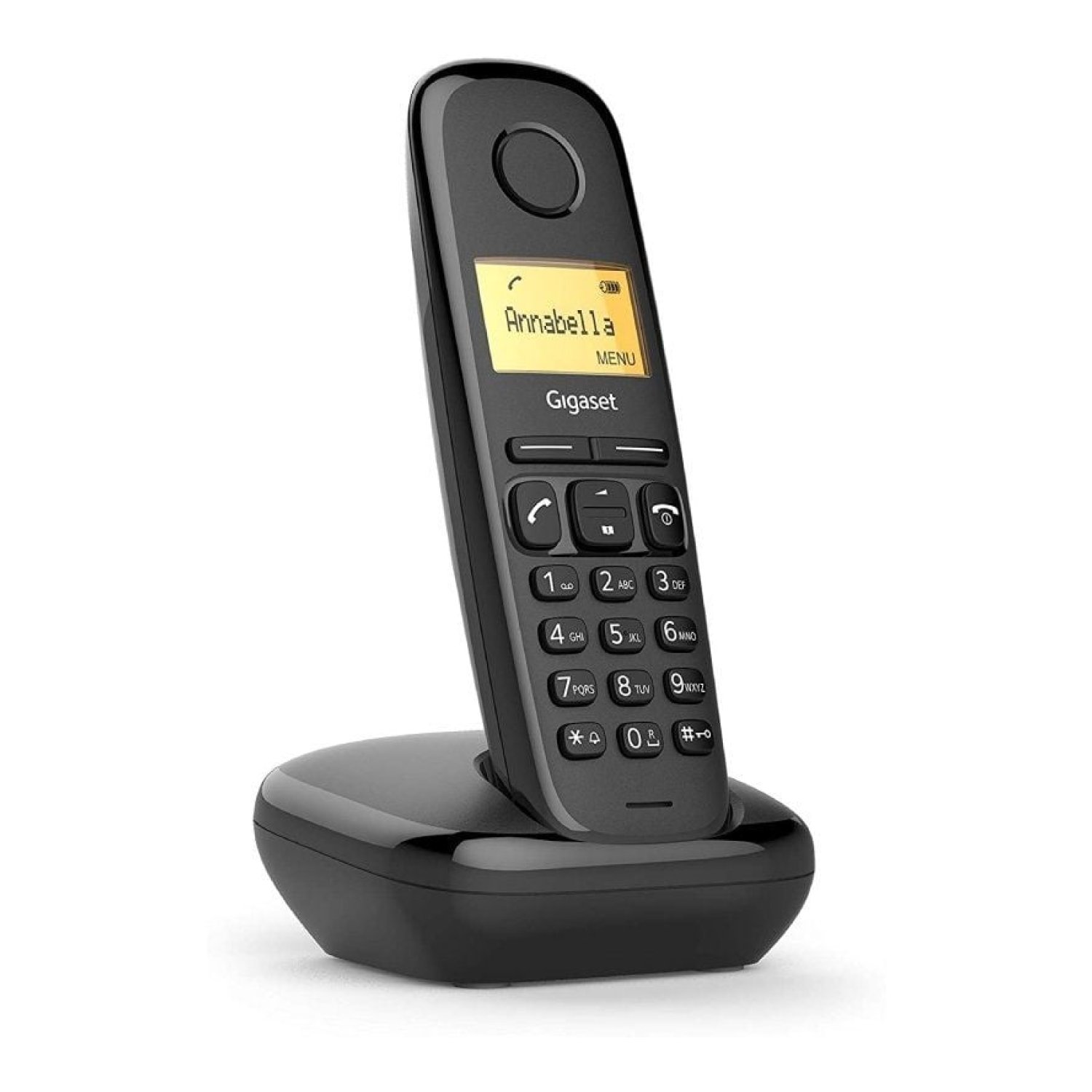 Gigaset A270 · Teléfono Inalámbrico · Pack Dúo · Negro