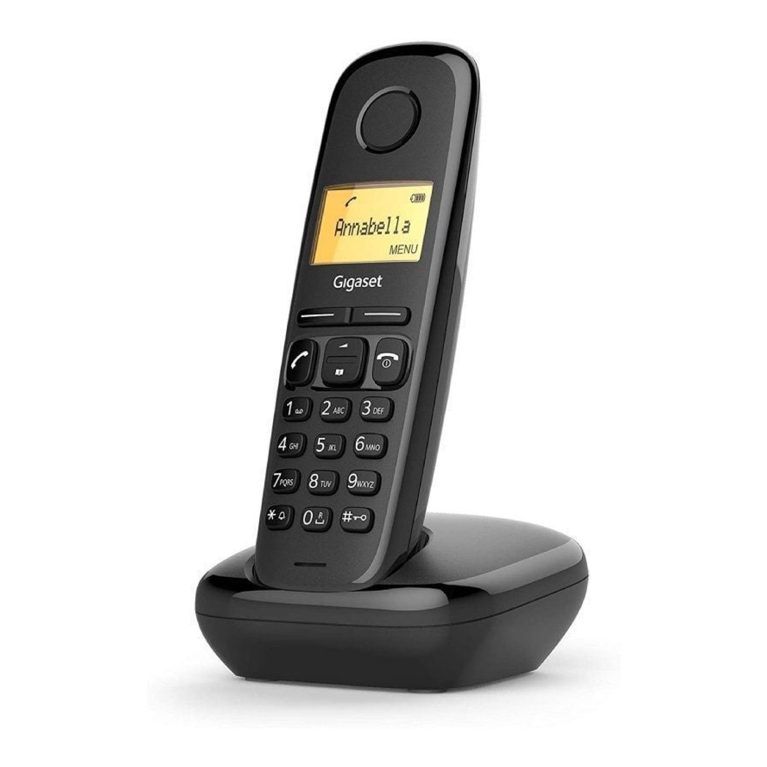 Gigaset A270 · Teléfono Inalámbrico · Pack Dúo · Negro