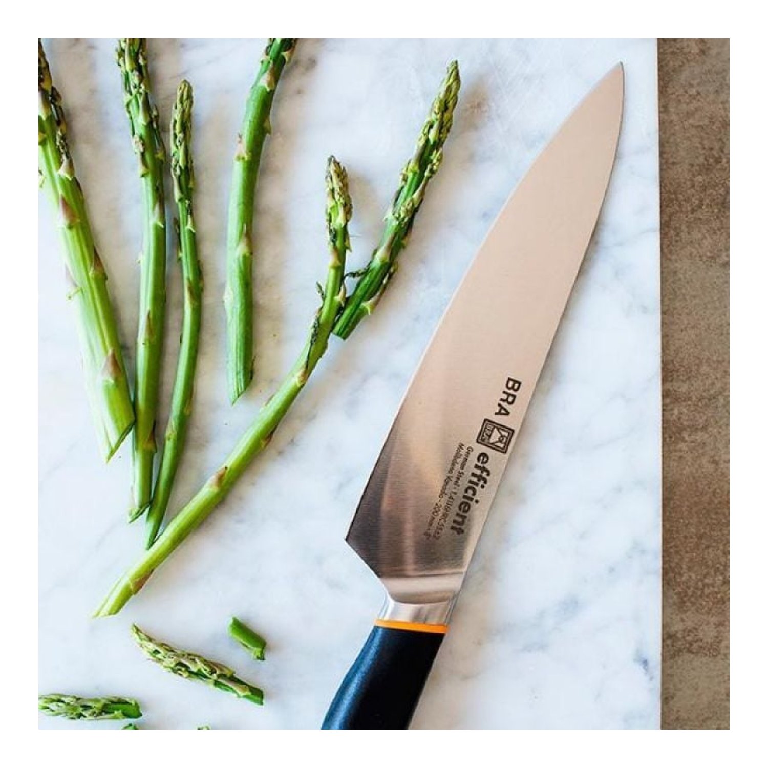 Cuchillo Cocinero Bra Efficient A198006/ Hoja 200mm/ Acero inoxidable
