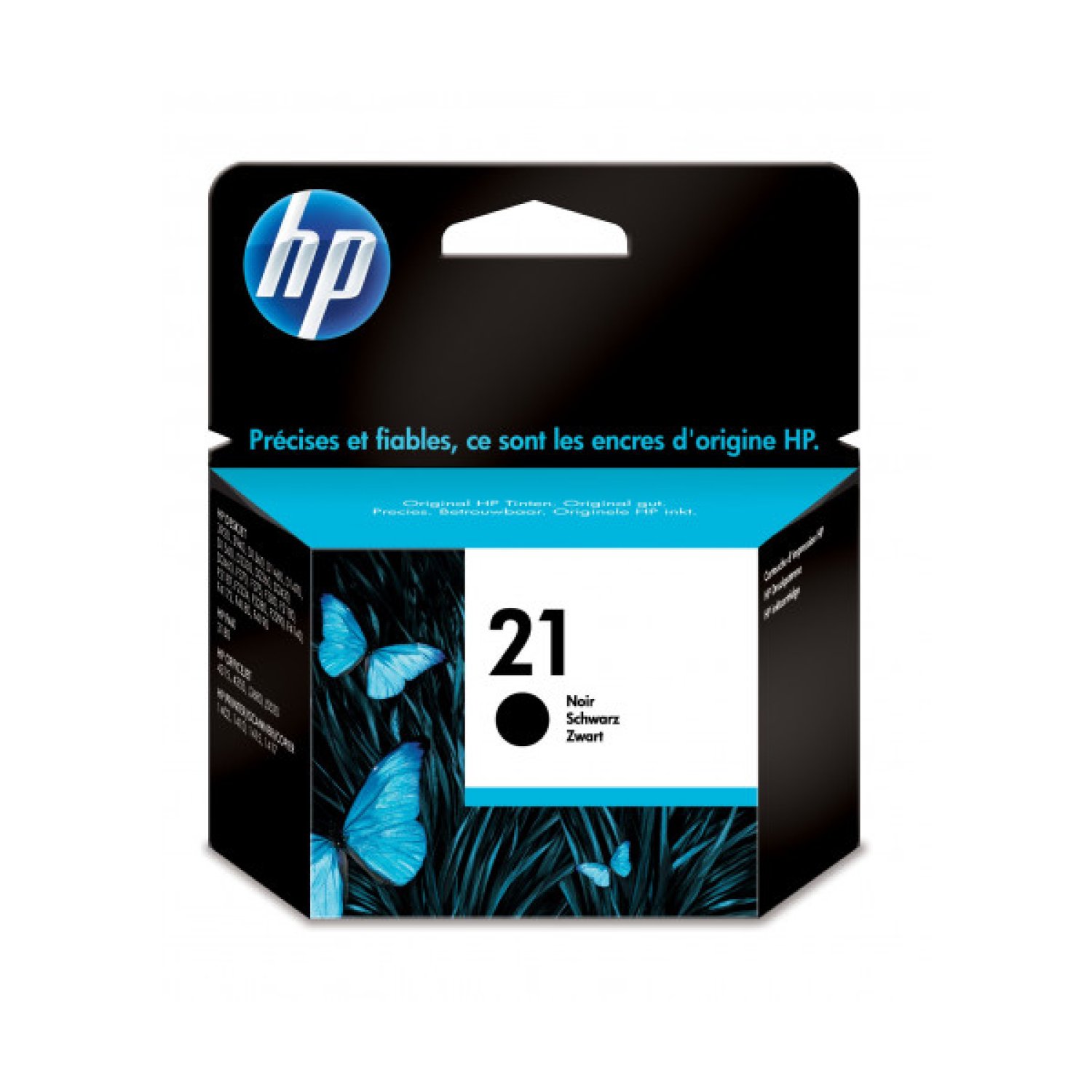 HP · Cartucho de Tinta Original nº21 · Negro