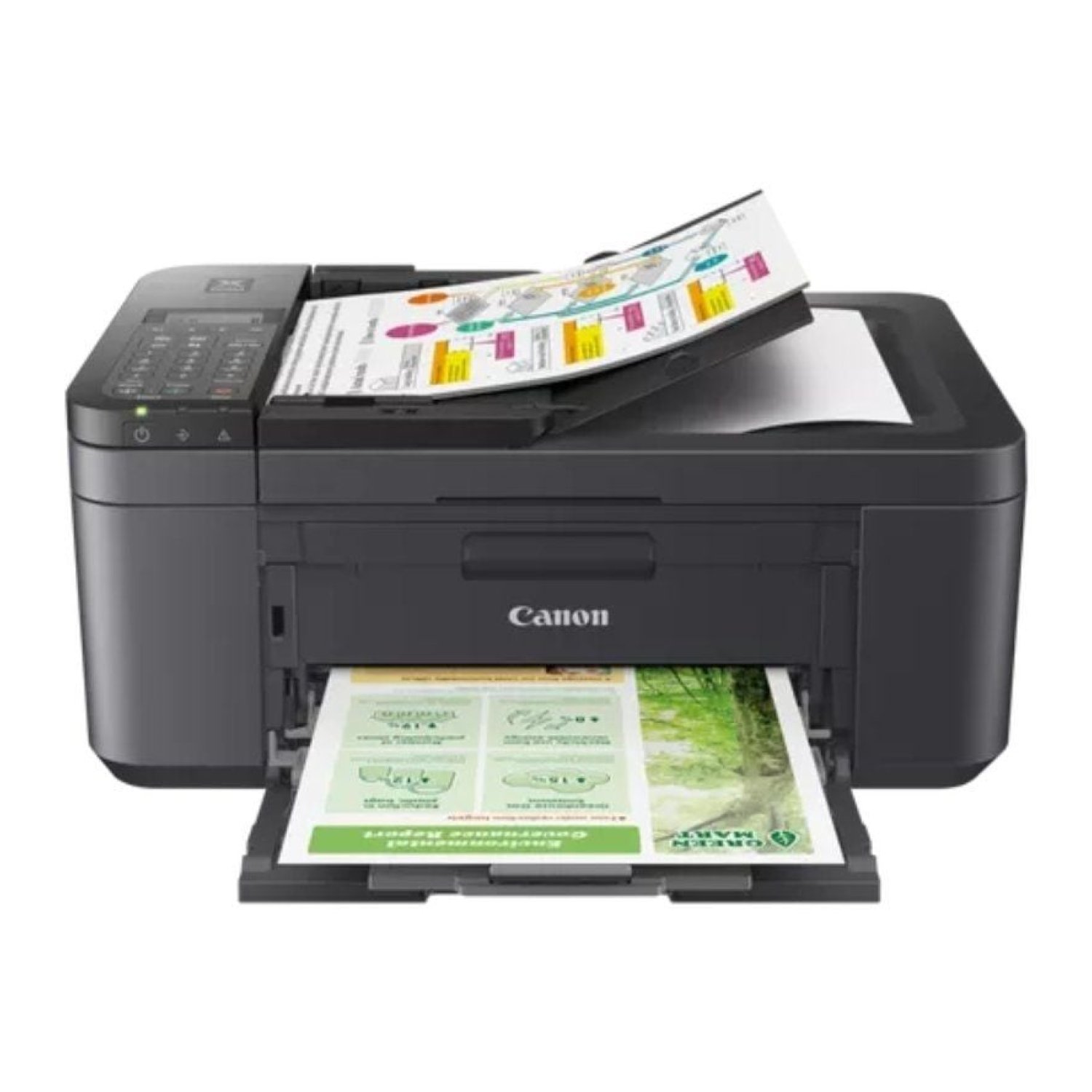 Canon PIXMA TR4755i · Multifunción Fotográfica · WiFi · Dúplex · Fax · Negra