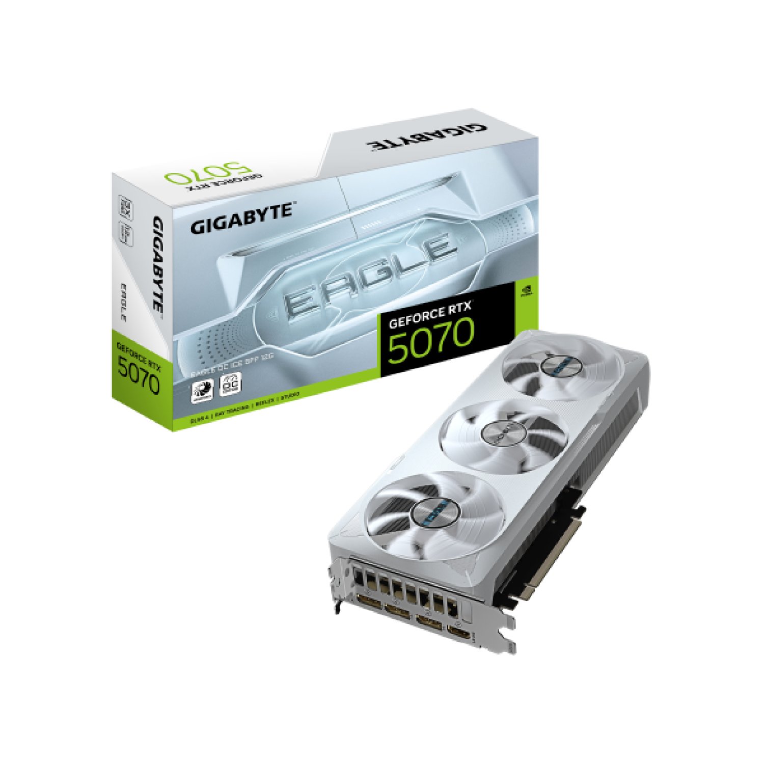 Gigabyte GeForce RTX 5070 EAGLE OC ICE SFF · 12GB GDDR7