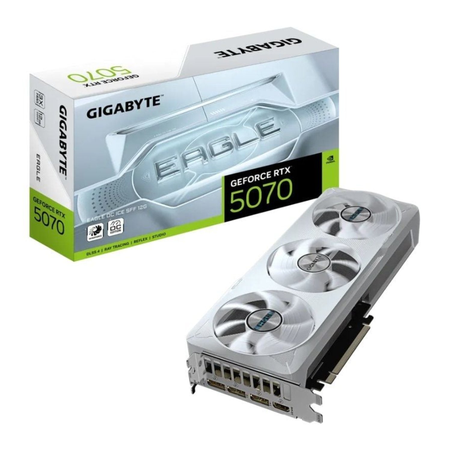 Gigabyte GeForce RTX 5070 EAGLE OC ICE SFF · 12GB GDDR7