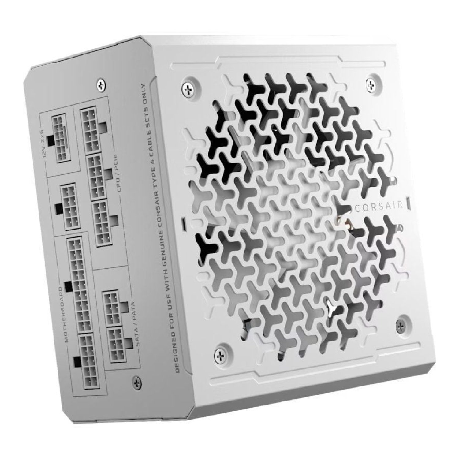Corsair RM1000 · Fuente 1000W · Certificado Gold · ATX 3.1 · PCIe 5.0 · Blanca