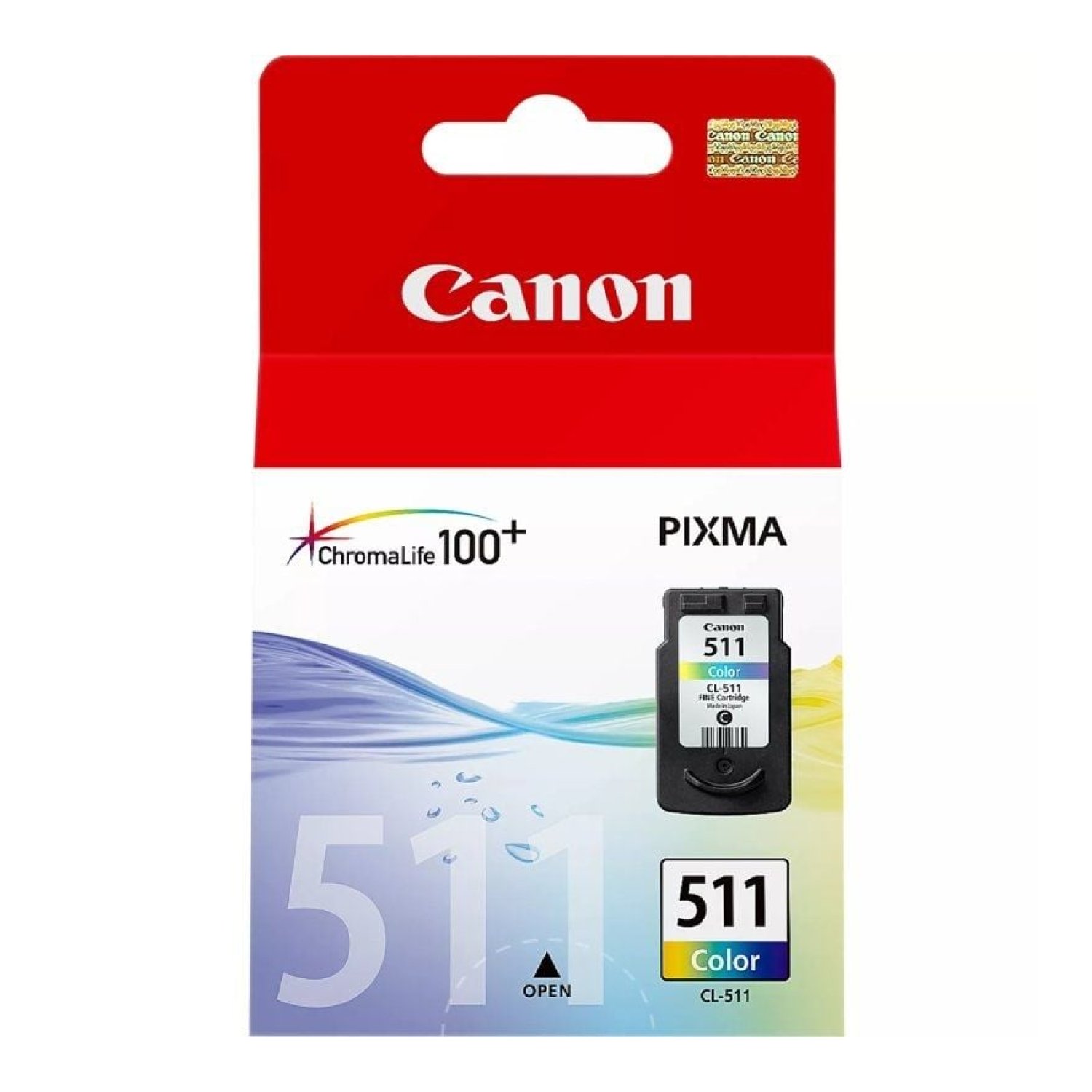 Canon CL-511 · Cartucho de Tinta Original · Tricolor