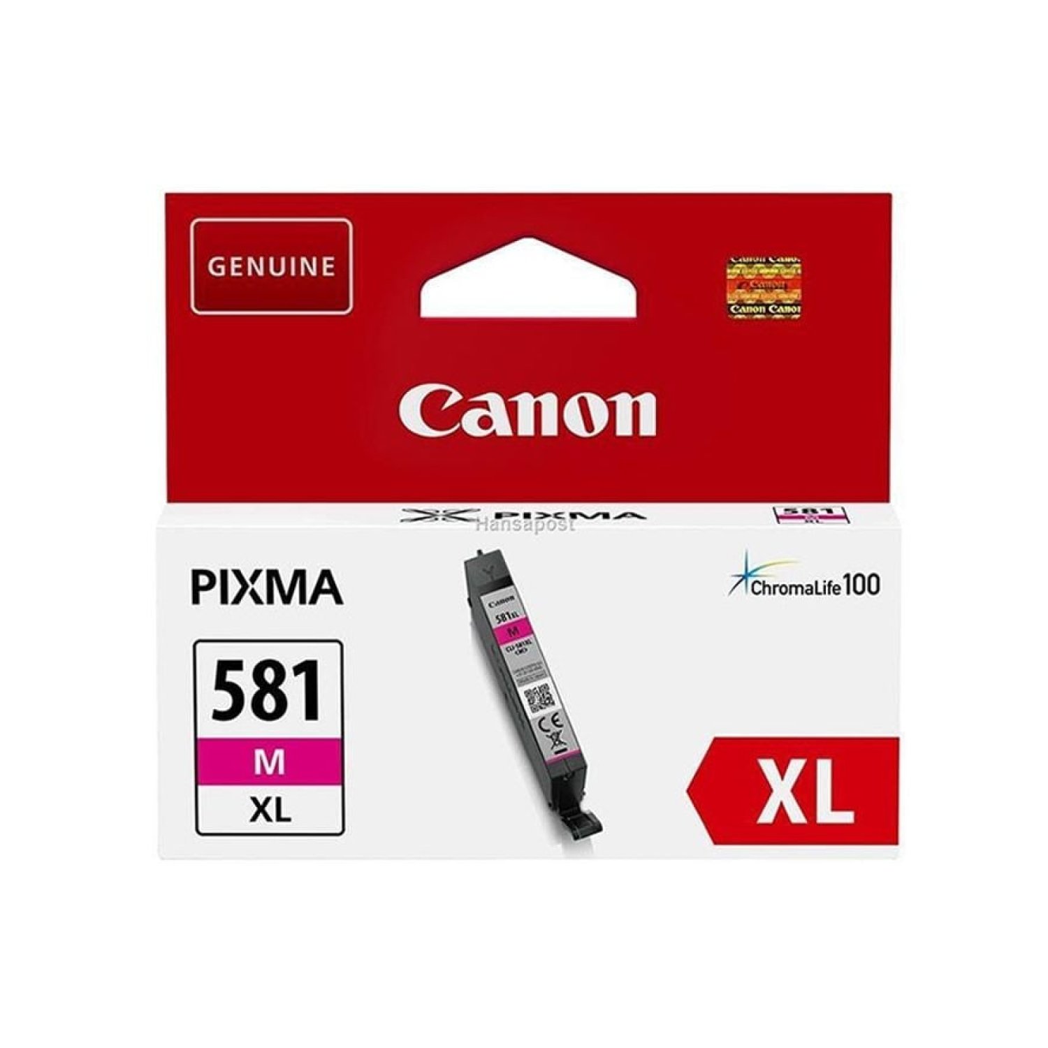 Cartucho de Tinta Original Canon CLI-581MXL Alta Capacidad/ Magenta