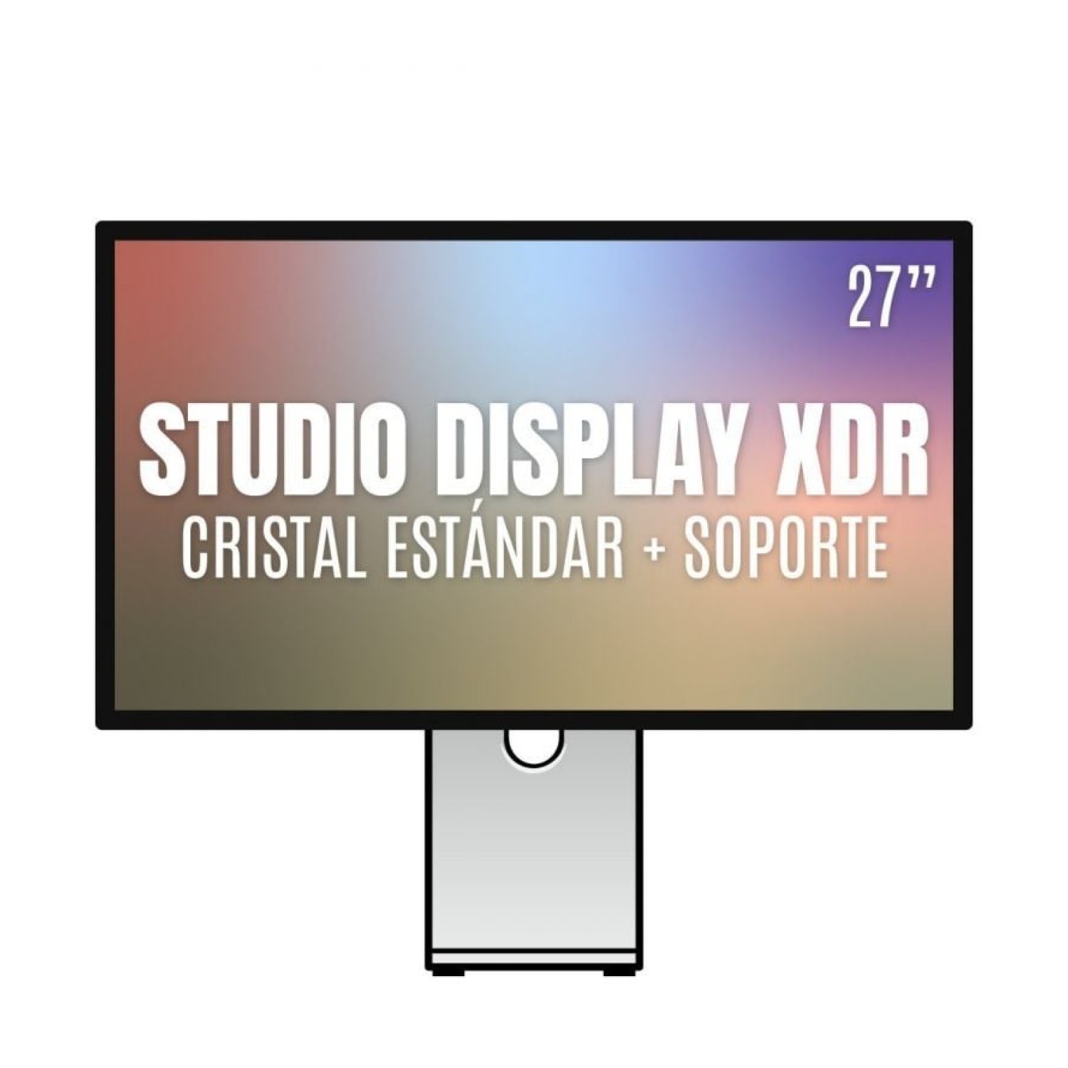 Apple Studio Display XDR · 27" · Cristal Estándar · Soporte Ajustable