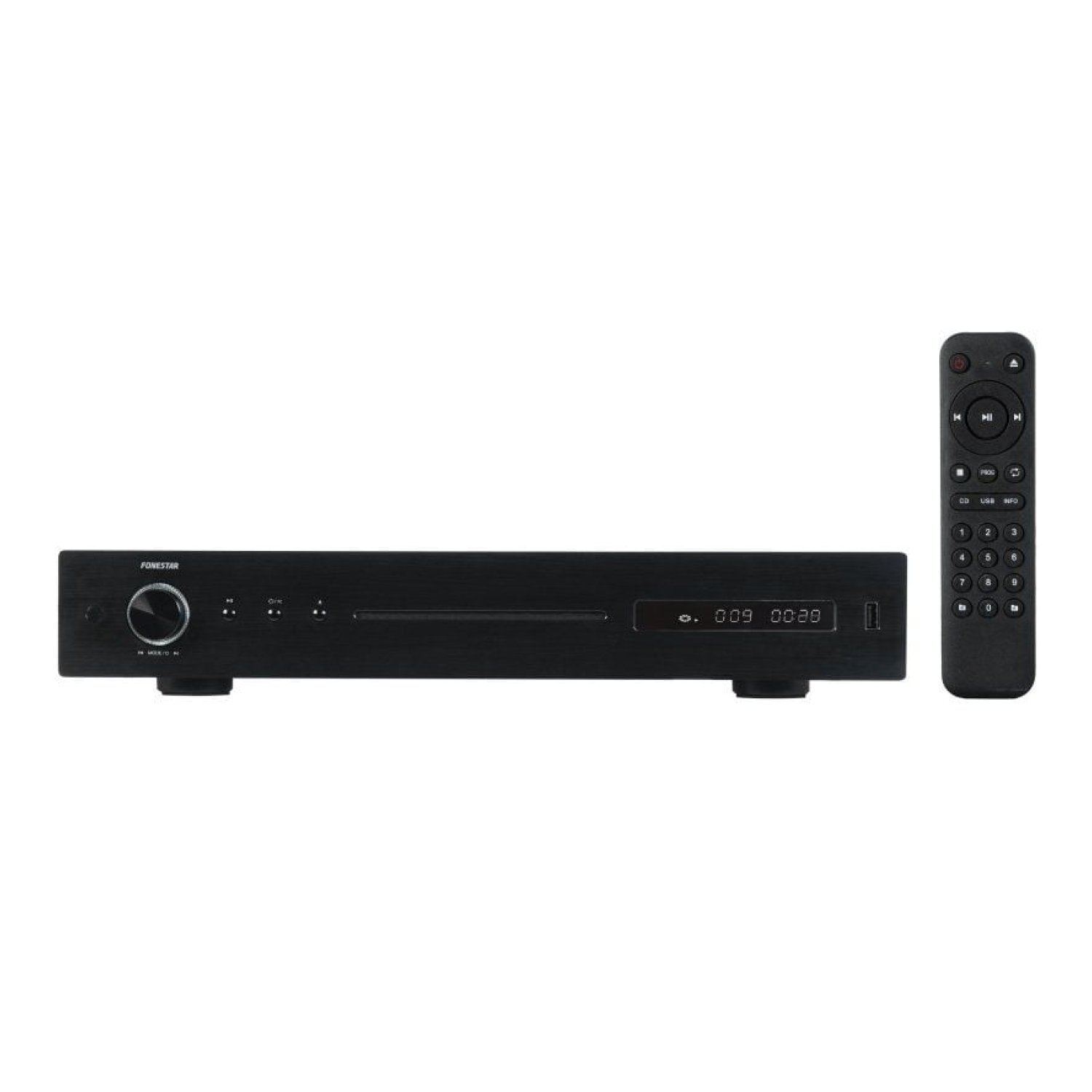 Fonestar CD-150Plus · Reproductor DVD · Entrada USB · Control Remoto