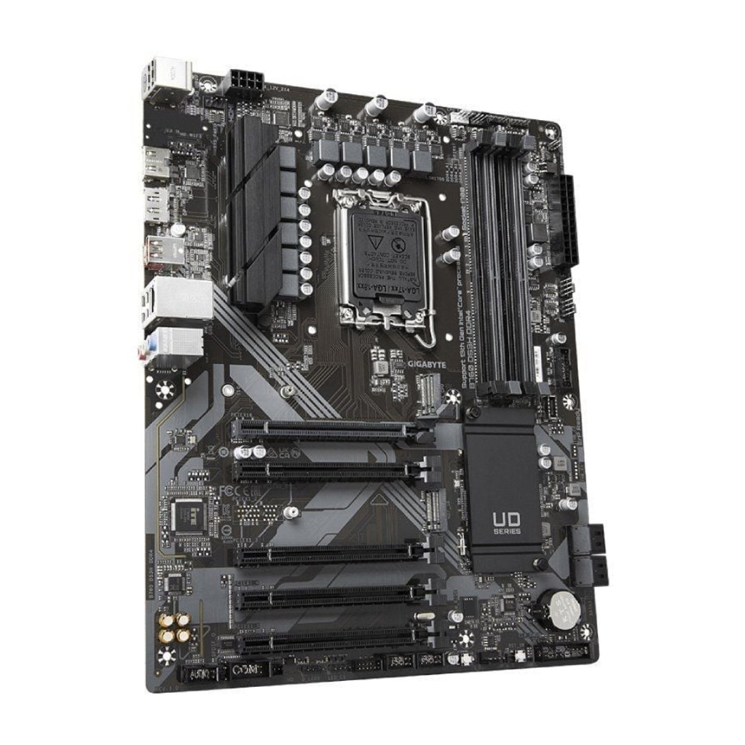 Gigabyte B760 DS3H · Socket 1700 · DDR4 · PCIe 4.0