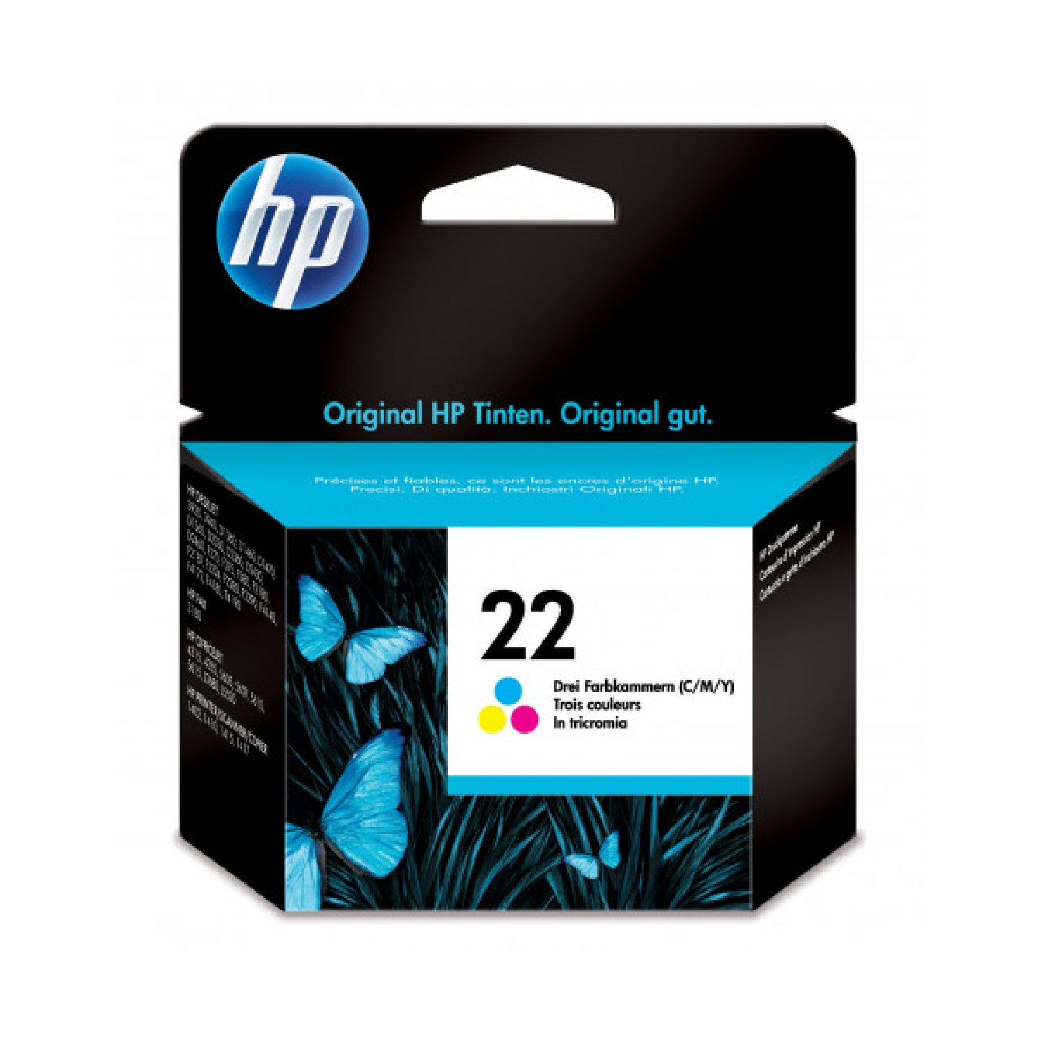 HP Cartucho de Tinta Original nº22 · Tricolor
