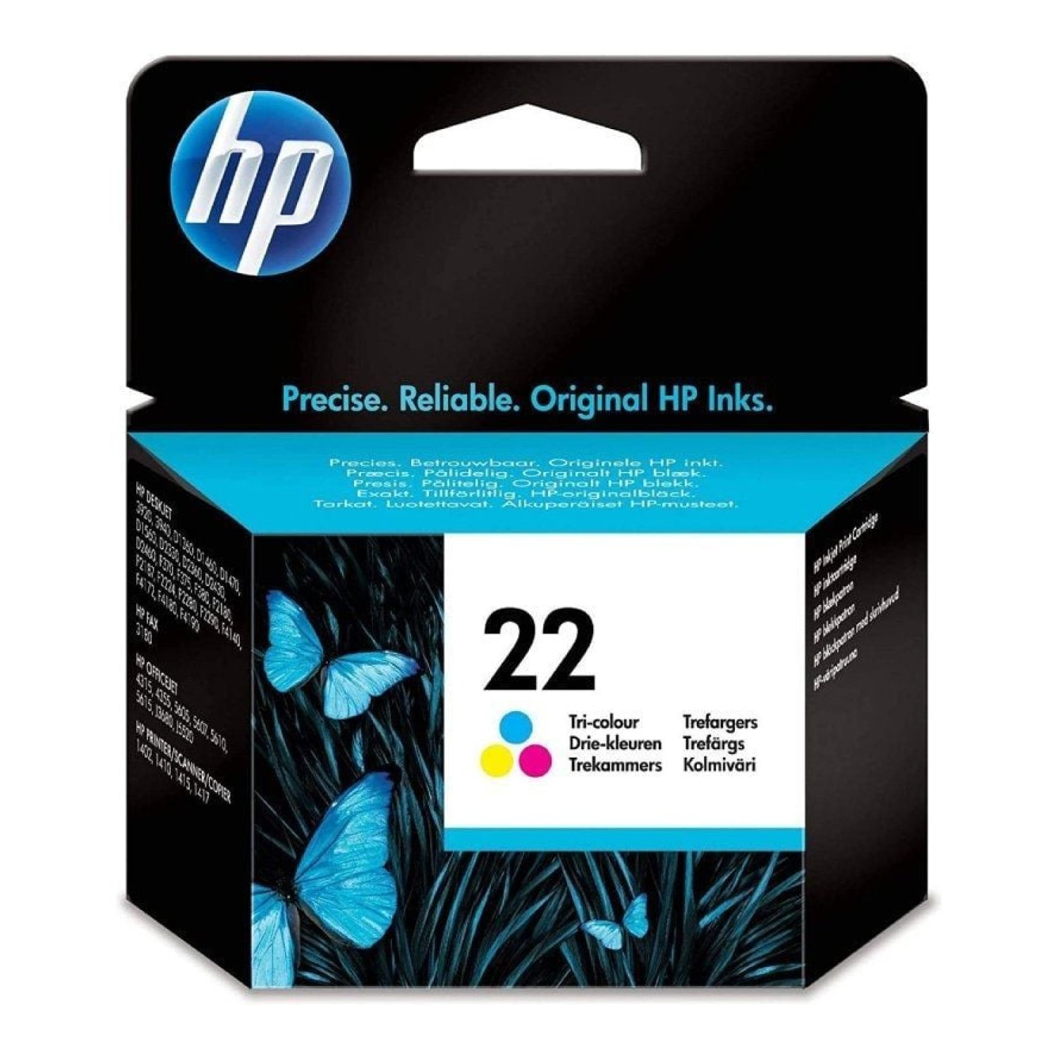 HP Cartucho de Tinta Original nº22 · Tricolor