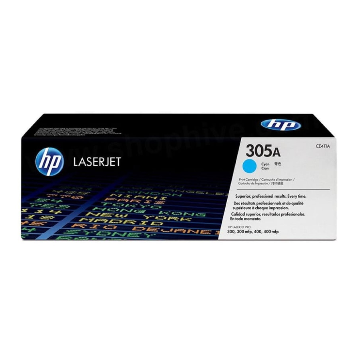 HP Tóner Original 305A · Cian