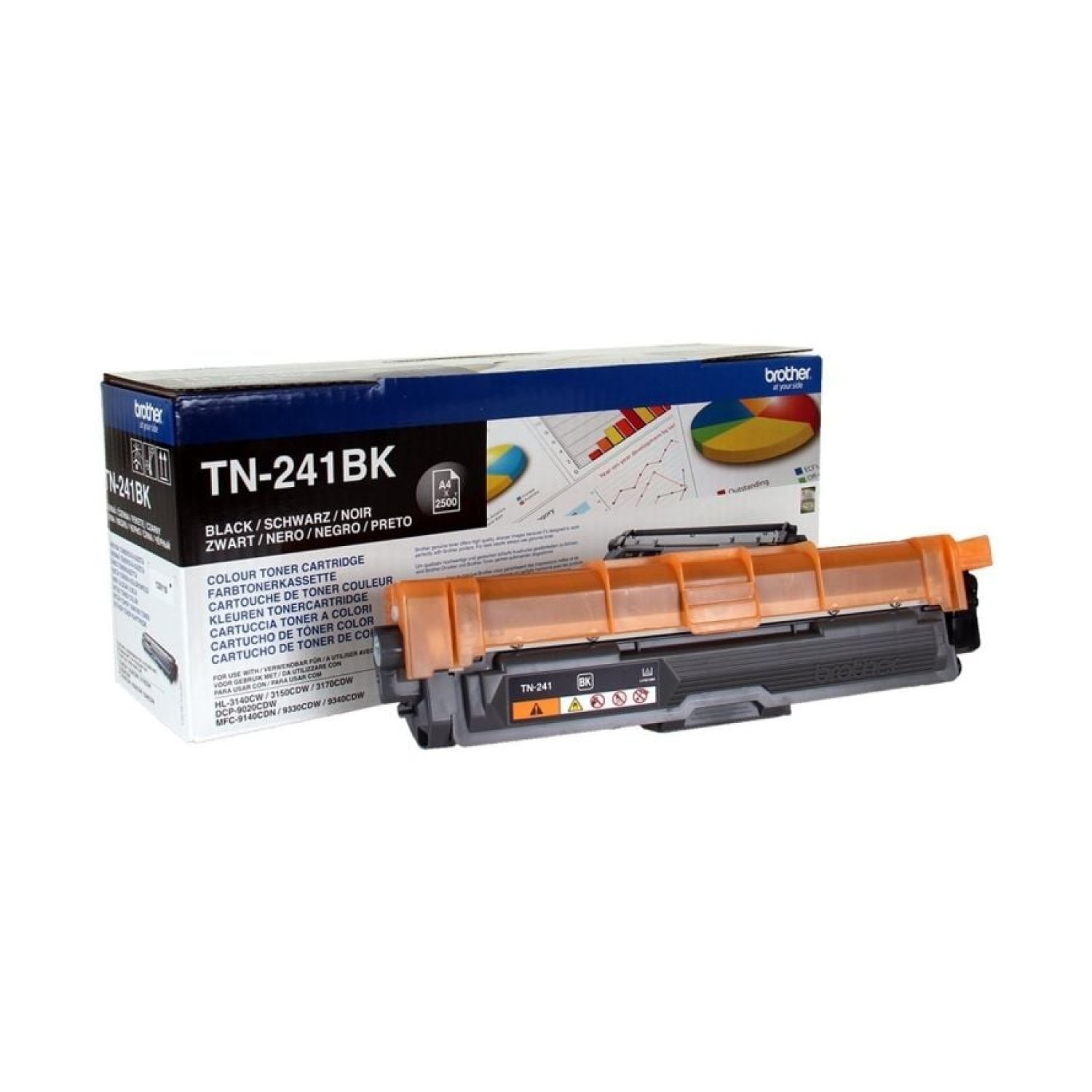 Brother TN-241BK · Tóner Original · Negro