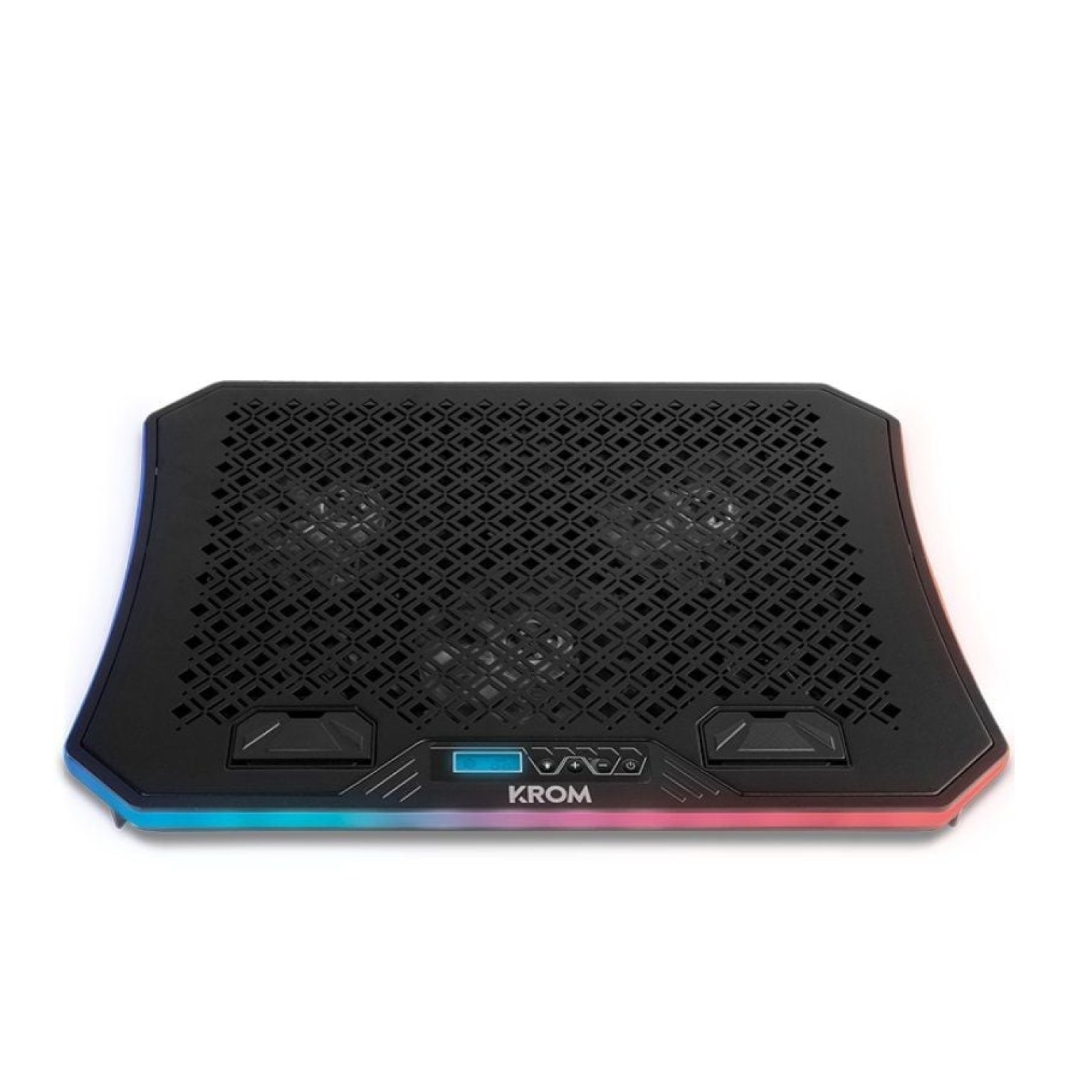 KROM Kooler · Soporte Refrigerante Portátiles · Hasta 19" · LED · Gaming