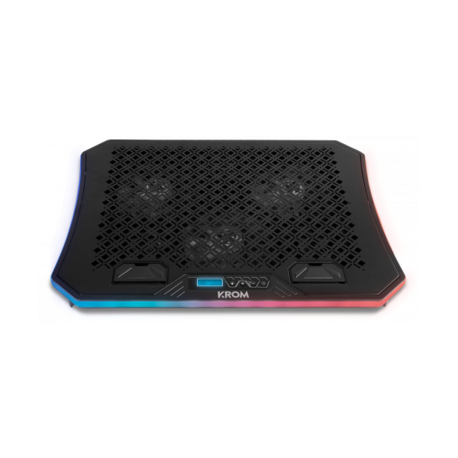 KROM Kooler · Soporte Refrigerante Portátiles · Hasta 19" · LED · Gaming