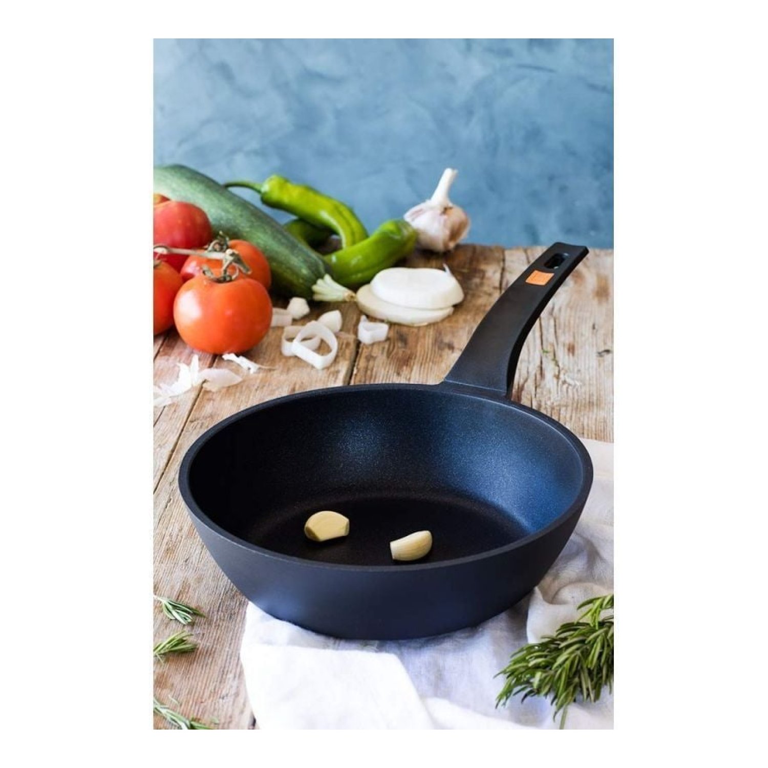 Sartén BRA Efficient · Ø28 cm · Aluminio fundido · Apta para inducción