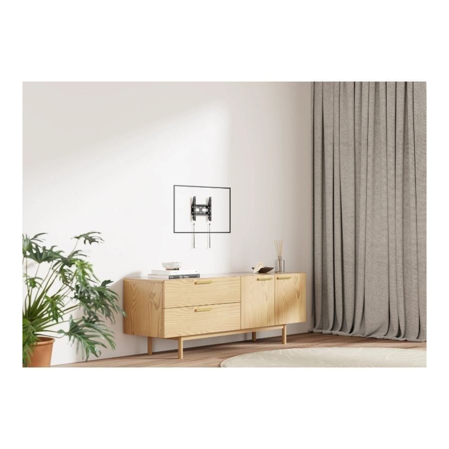 Fonestar FIX-022BA · Soporte de Pared para TV · 23-55" · Hasta 45kg