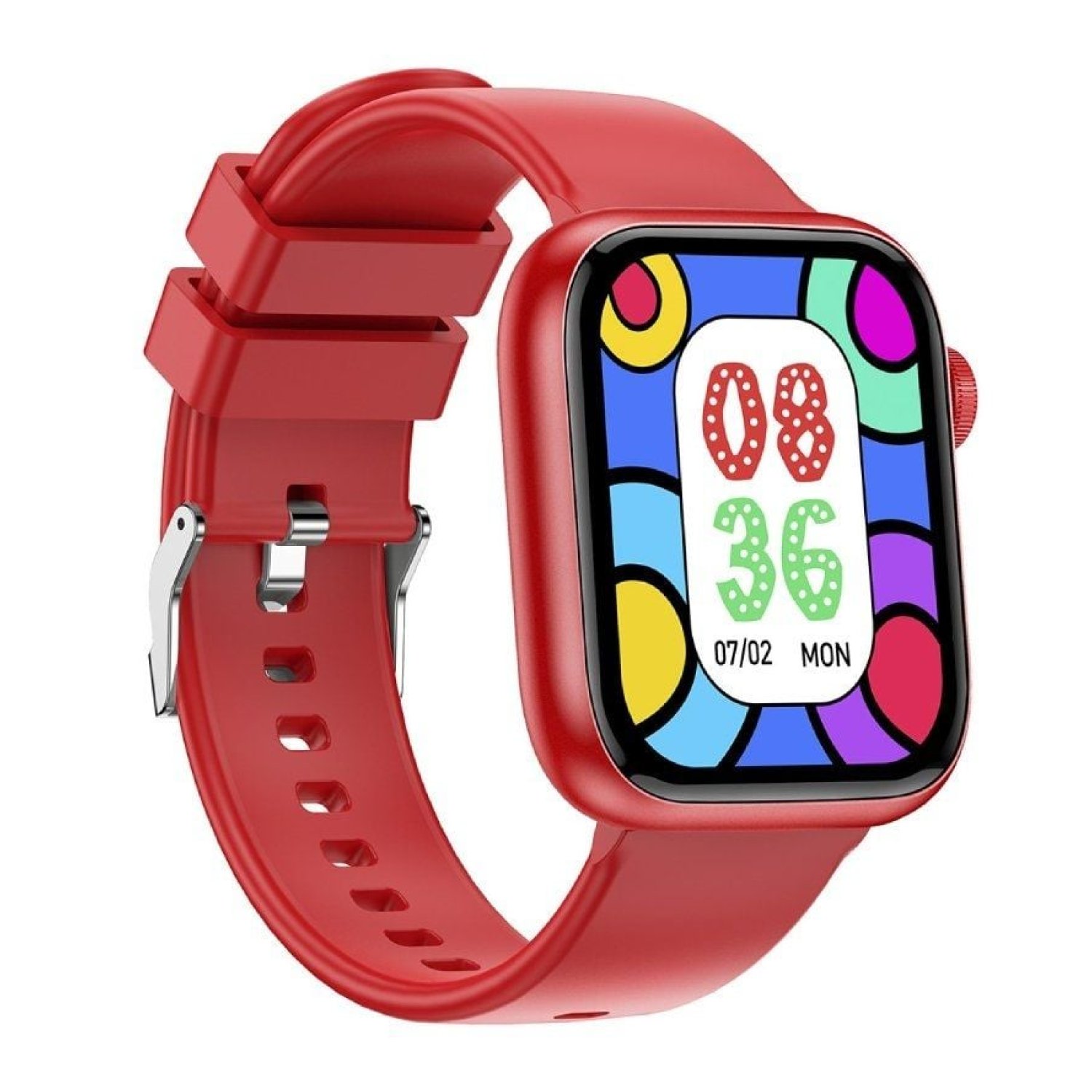 Forever IGo Watch 3 · Smartwatch · Notificaciones · Frecuencia Cardíaca · Rojo