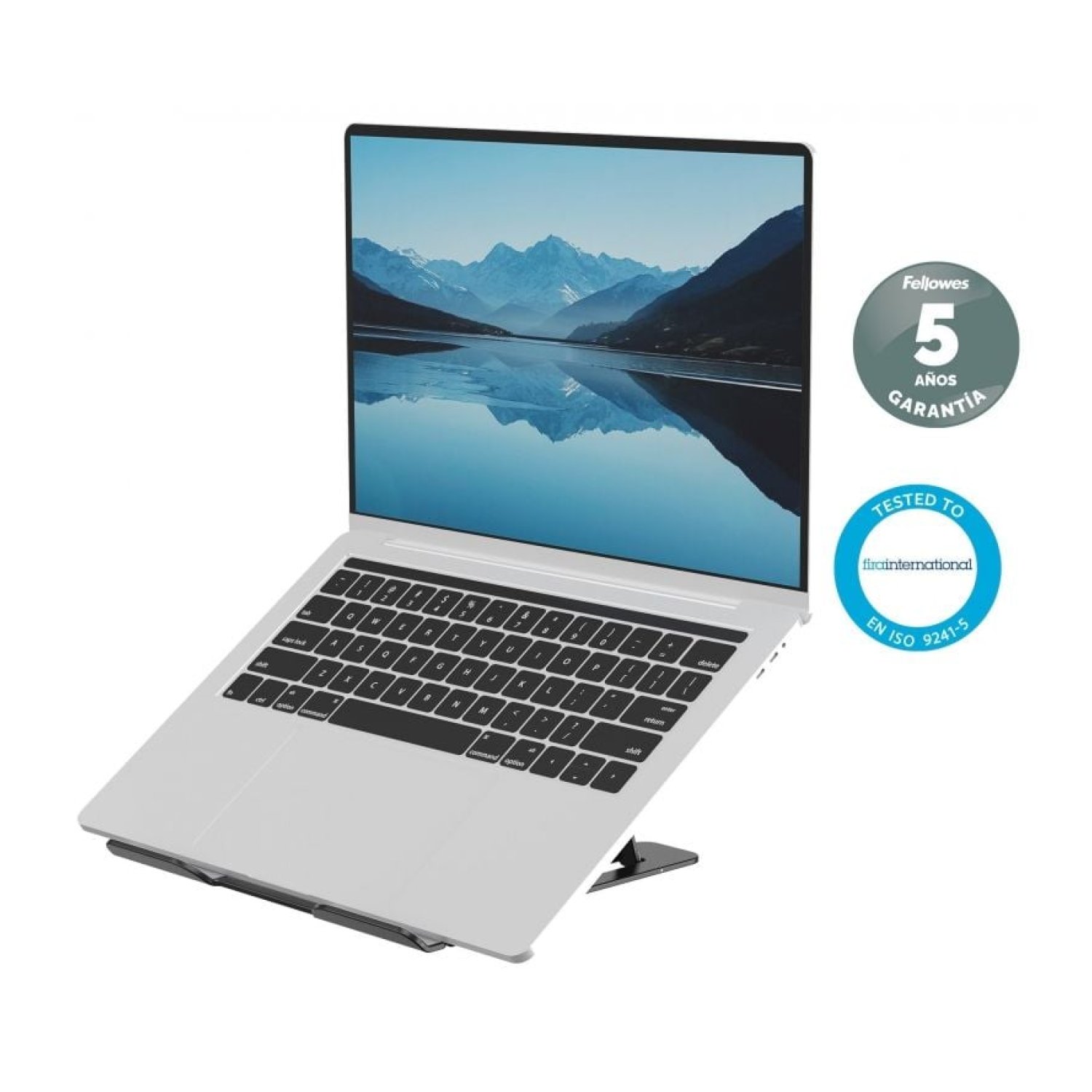 Fellowes Alumia · Soporte Portátil · Hasta 15" · Aluminio