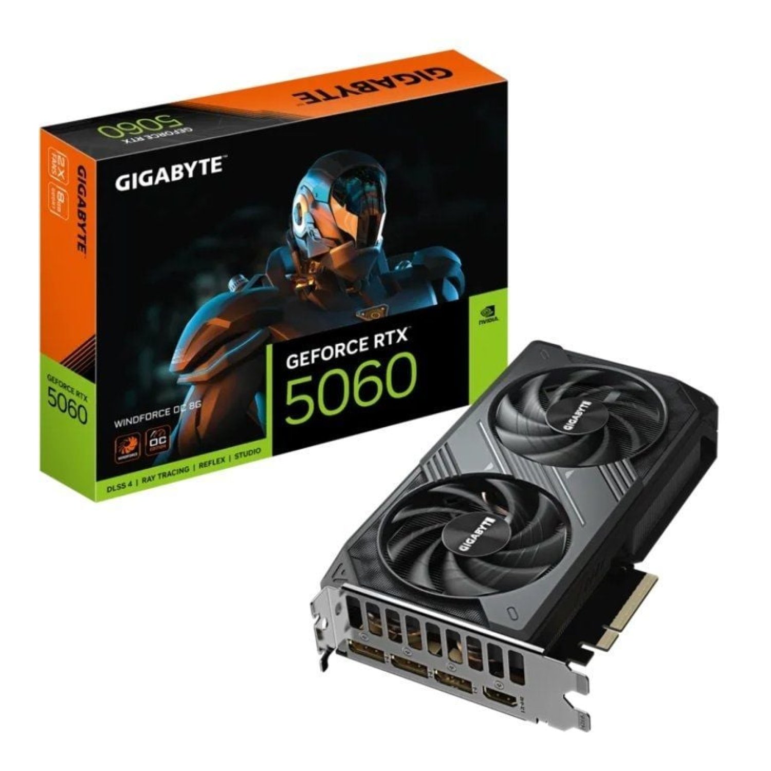 Gigabyte GeForce RTX 5060 WindForce OC · 8GB GDDR7
