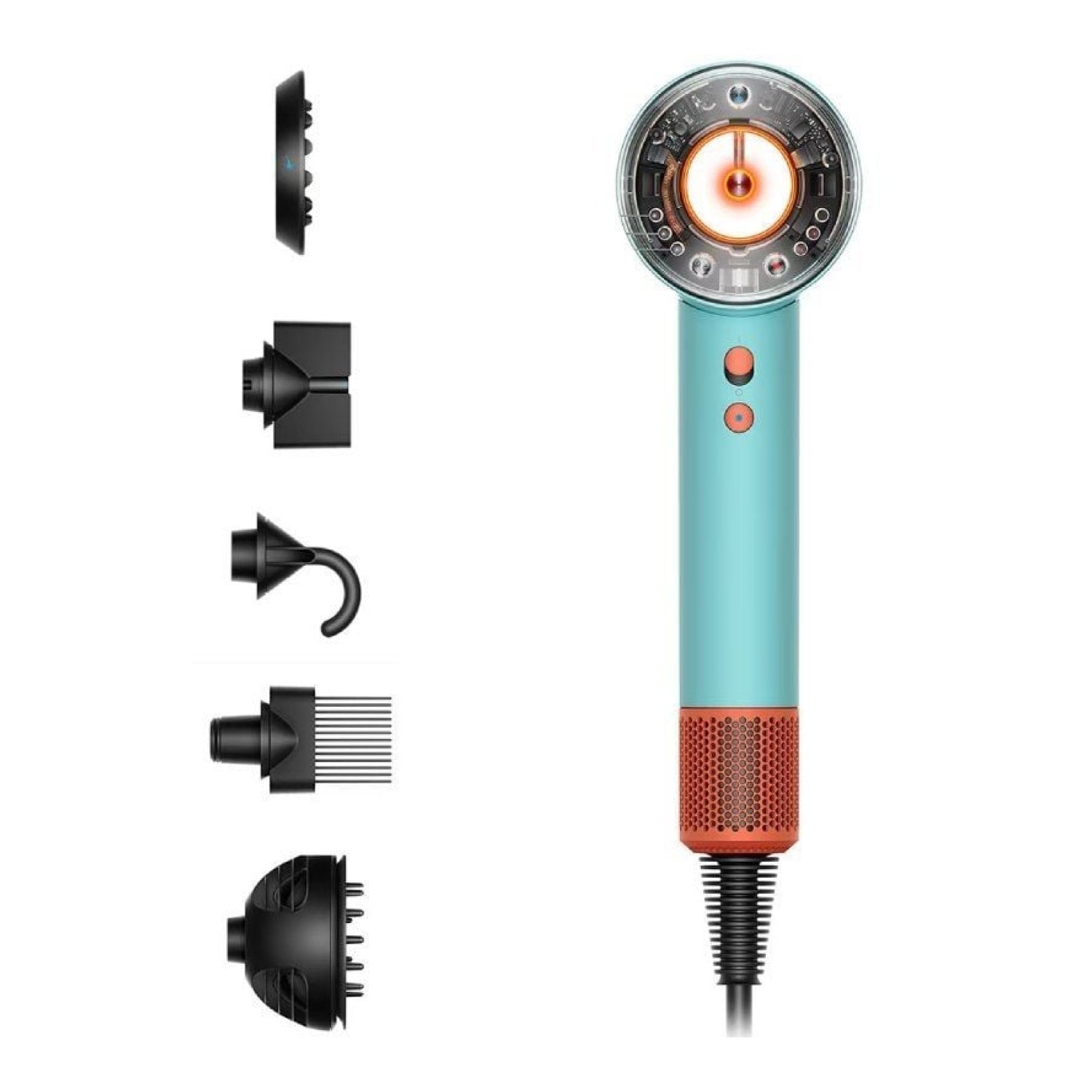 Dyson Supersonic Nural · Secador Iónico · 1600W · Azul