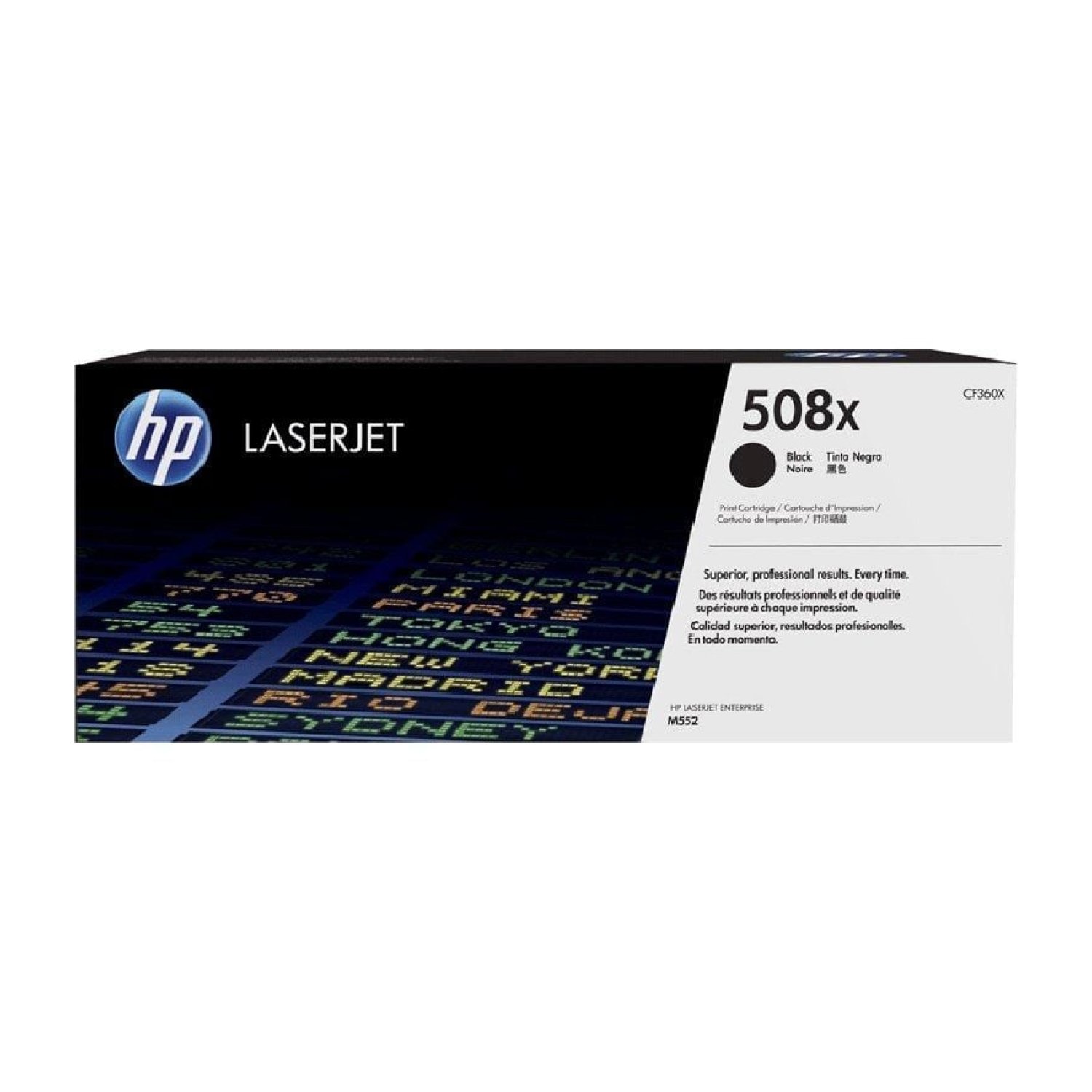 HP Tóner nº508X XL · Alta Capacidad · Negro