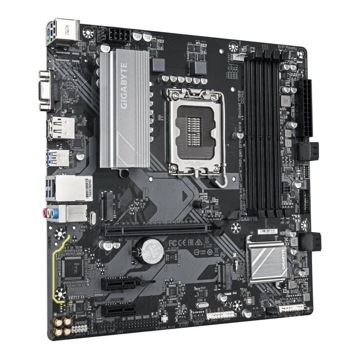 Gigabyte B760M D3HP · Socket 1700 · Micro ATX · DDR5 · PCIe 4.0