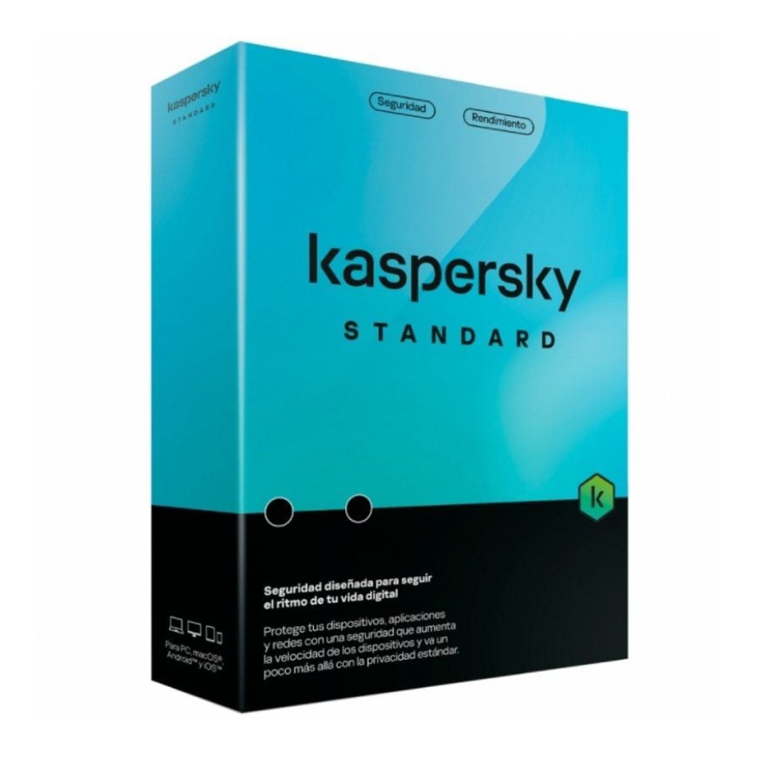 Kaspersky Standard · Antivirus · 1 Dispositivo · 1 Año