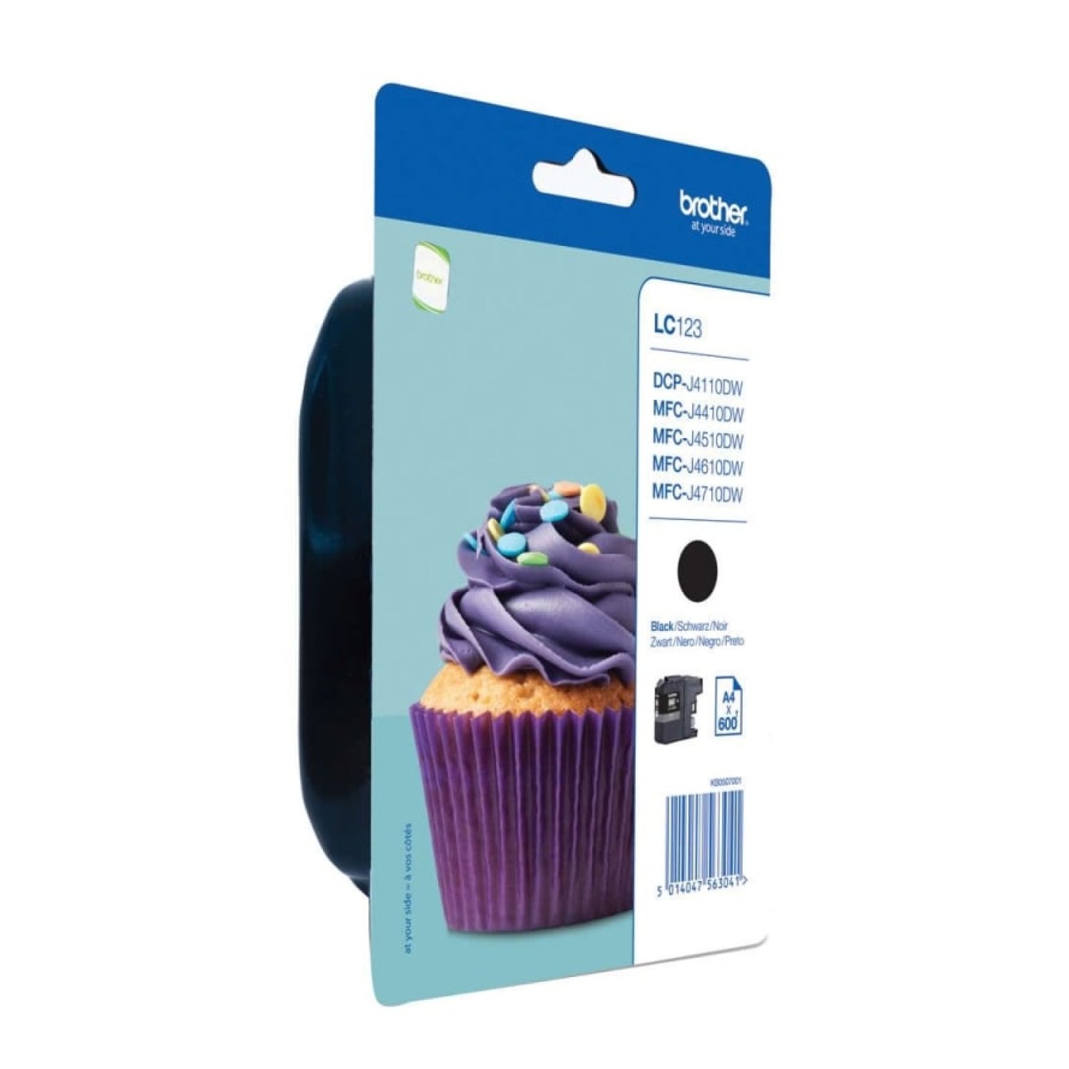 Brother LC-123 · Cartucho de Tinta Original · Negro