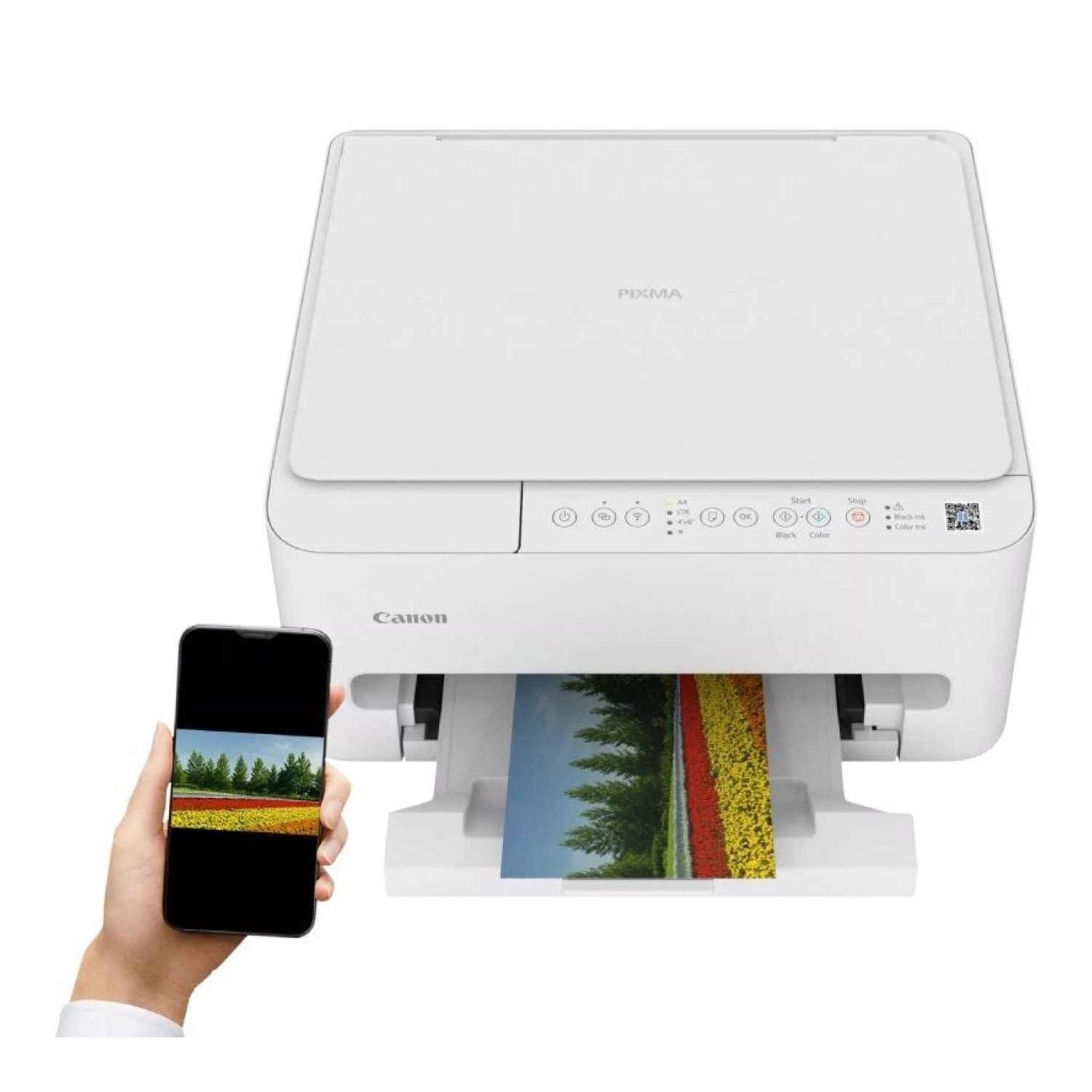 Canon PIXMA TS4150I · Multifunción WiFi · Dúplex · Blanca