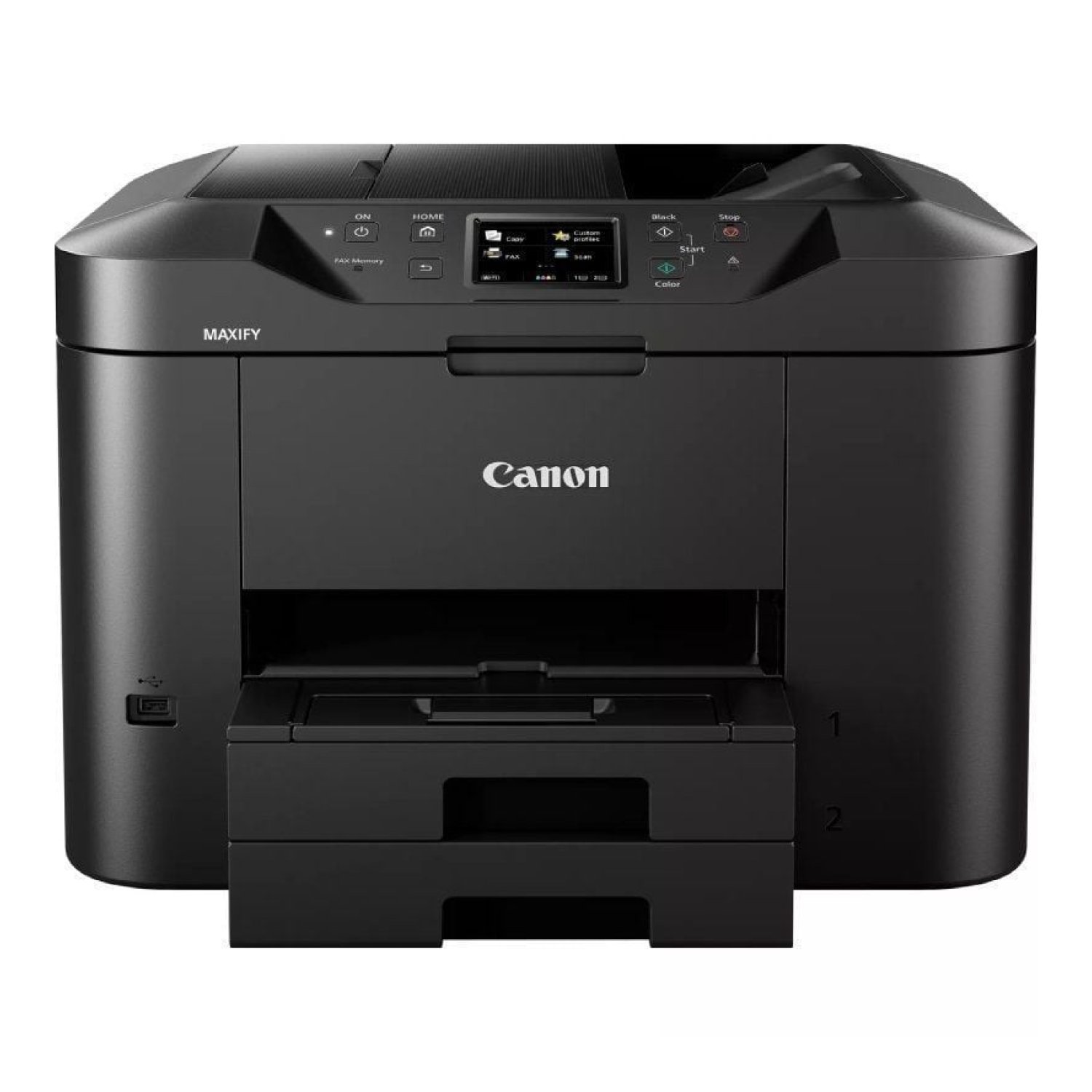 Canon MAXIFY MB2750 · Multifunción · WiFi · Fax · Dúplex · Negra