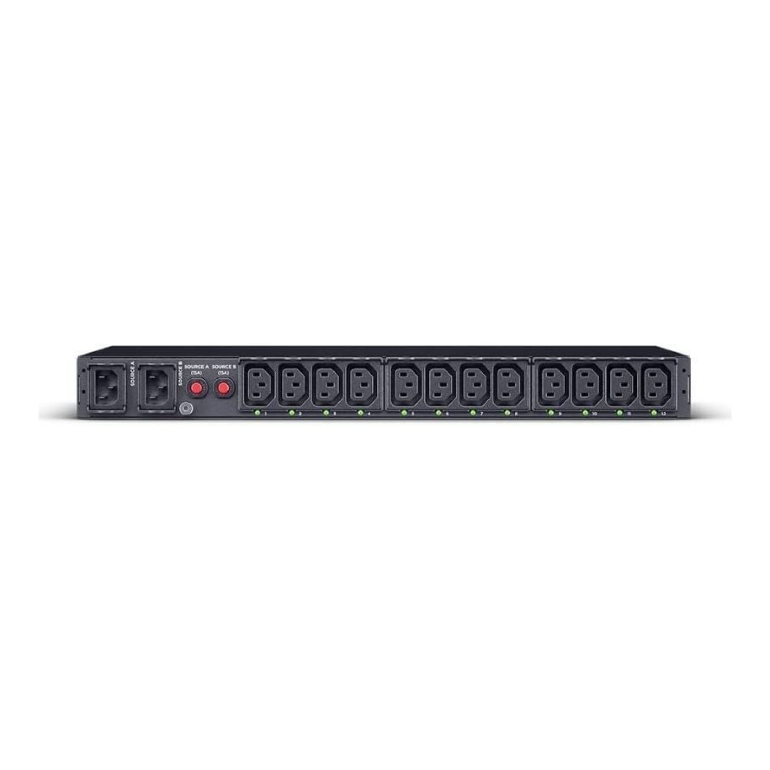 Unidad de Distribución para Alimentación Cyberpower PDU44004/ 10-12A/ 12x IEC C13/ Formato Rack 1U