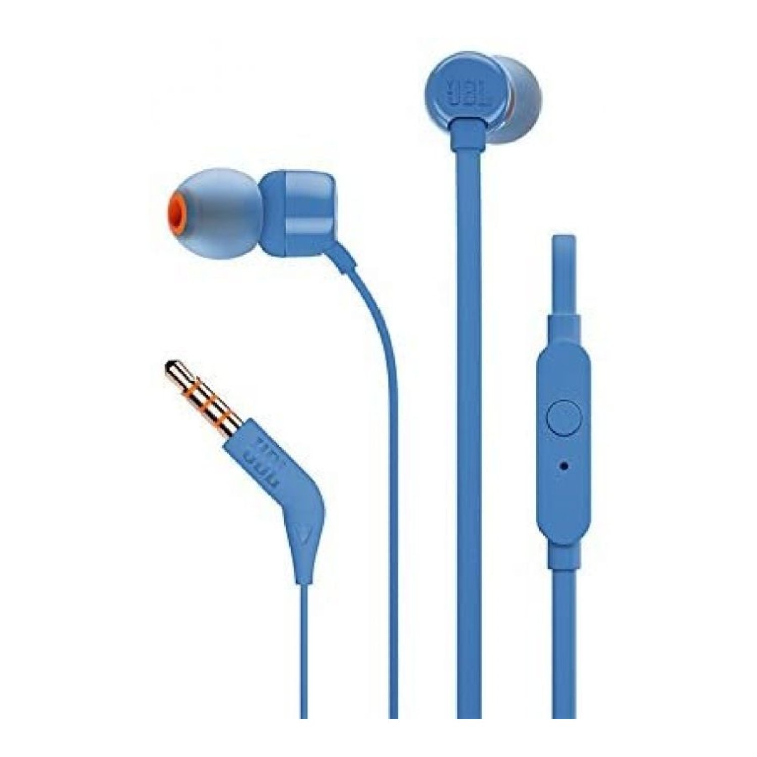 JBL Tune 110 · Auriculares Intrauditivos · Micrófono · Jack 3,5mm · Azules