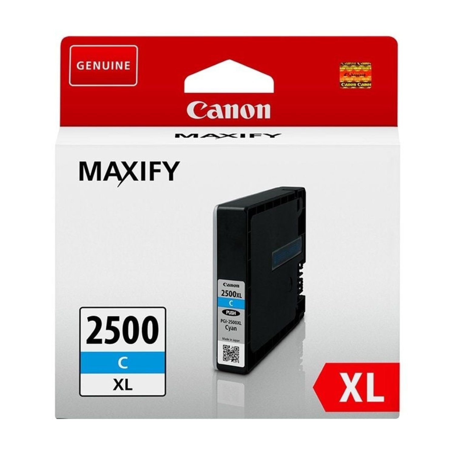 Cartucho de Tinta Original Canon PGI-2500XL Alta Capacidad/ Cian
