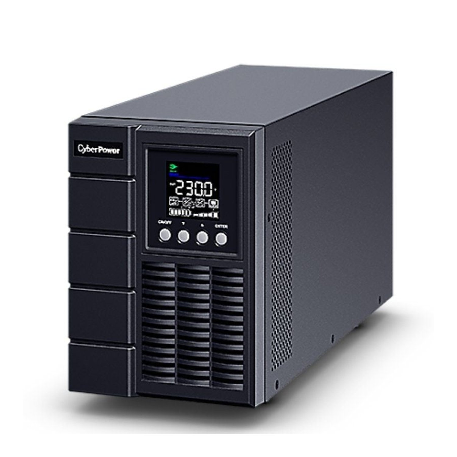 Cyberpower OLS1500EA · SAI Online · 1500VA/1350W · 4 Salidas · Torre