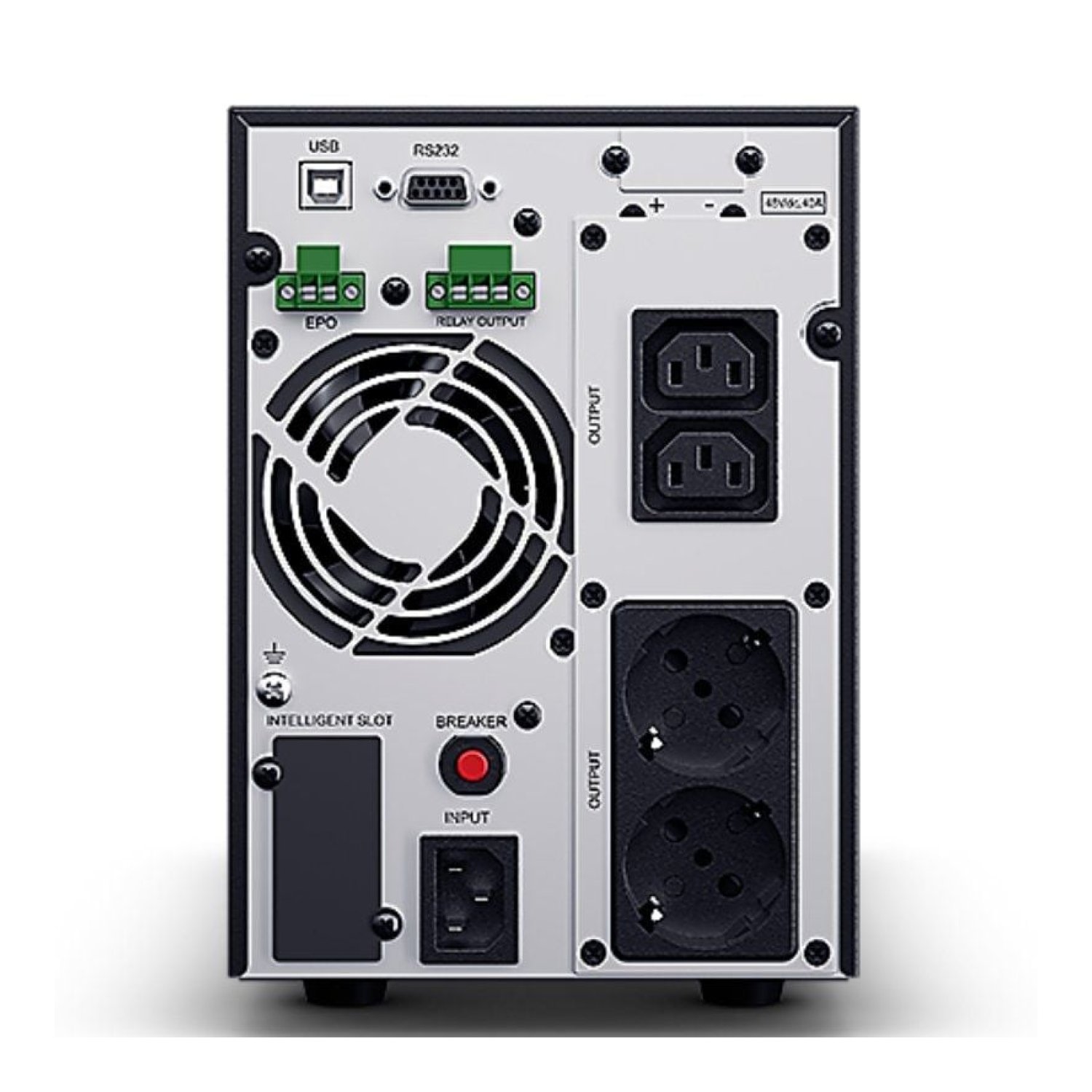 Cyberpower OLS1500EA · SAI Online · 1500VA/1350W · 4 Salidas · Torre