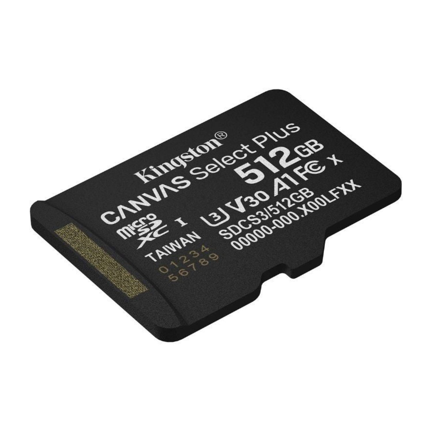 Kingston Canvas Select Plus · microSD XC 512GB · Clase 10 · 150MB/s