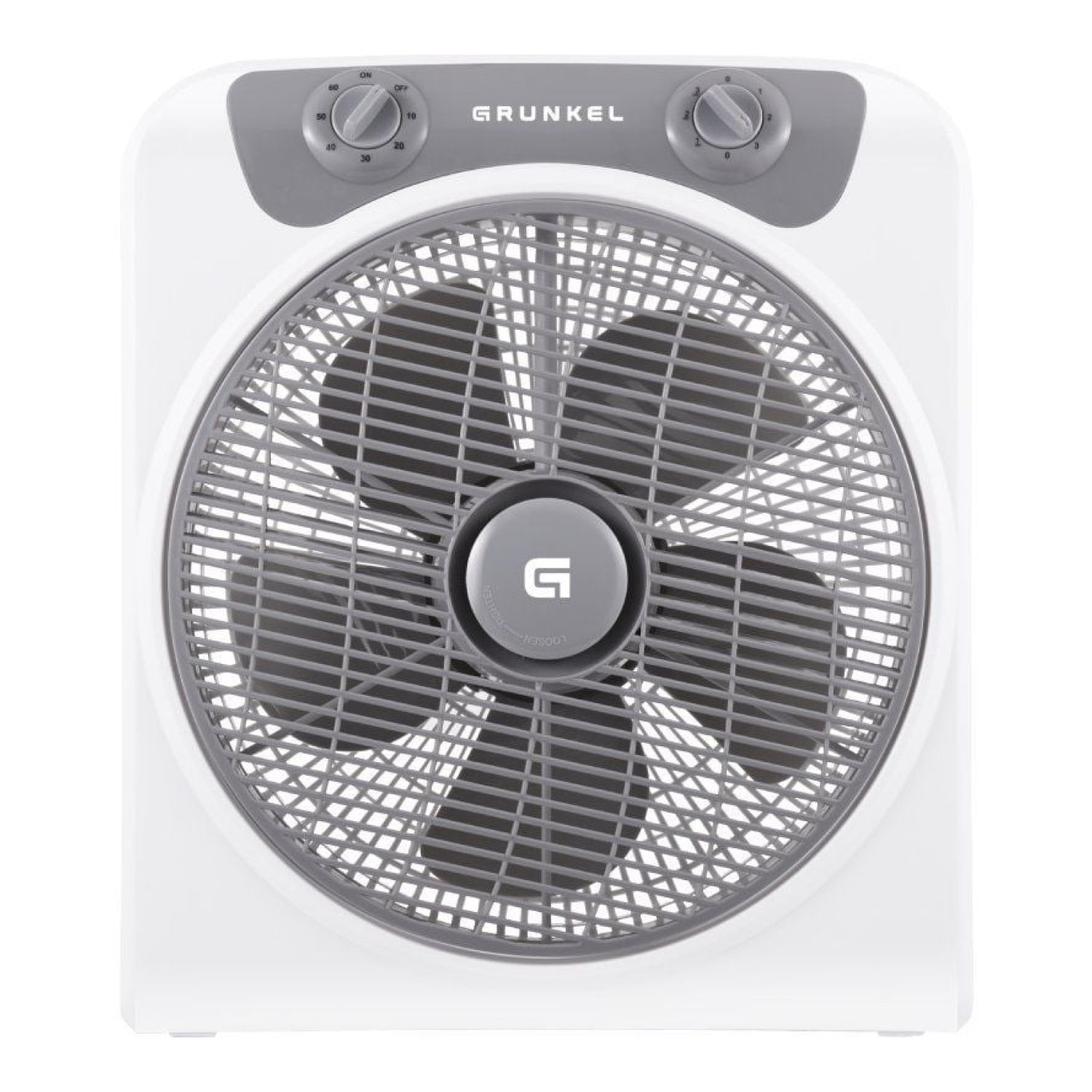 Grunkel Box Fan · Ventilador de Suelo · 30cm · 45W · 3 Velocidades