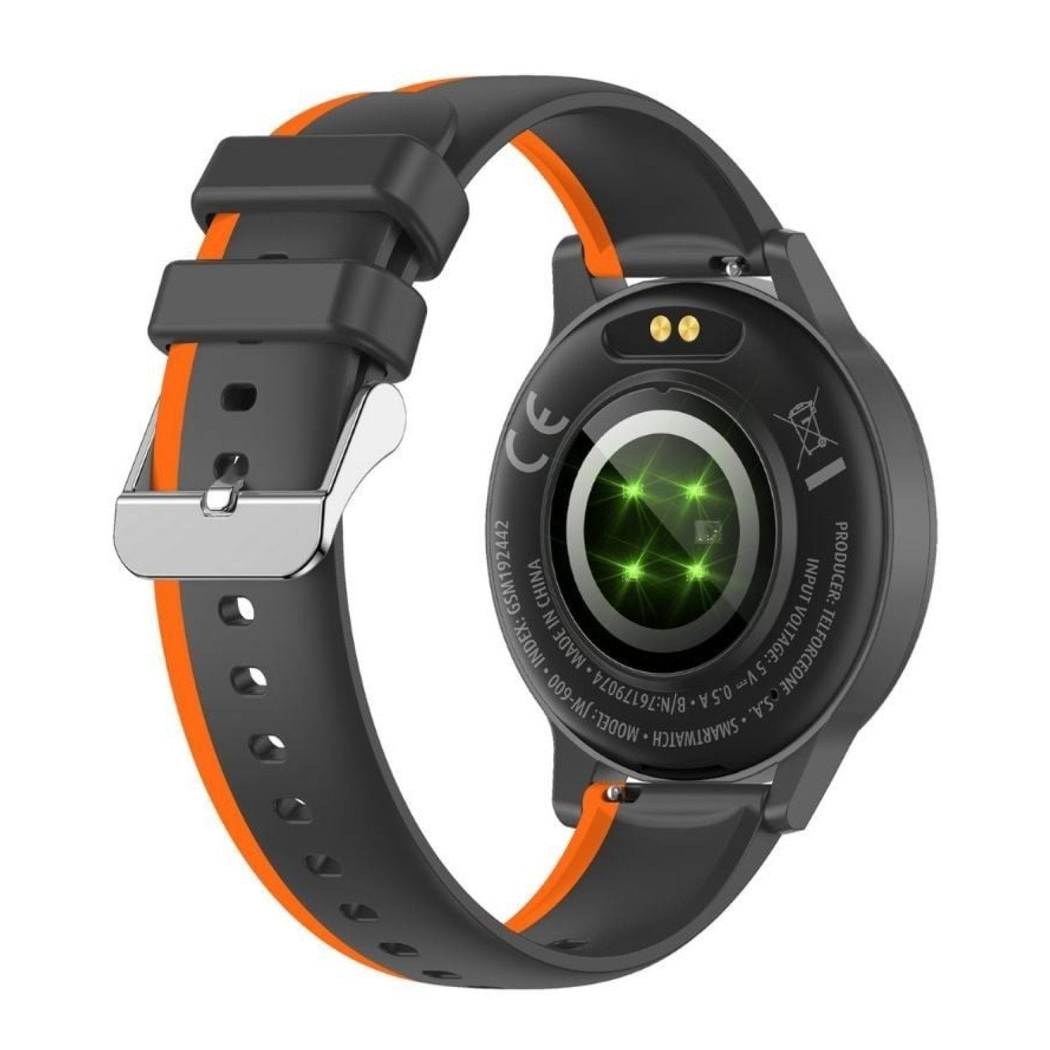 Forever iGo Watch 4 · Smartwatch · Notificaciones · Monitor de Frecuencia Cardíaca · Negro