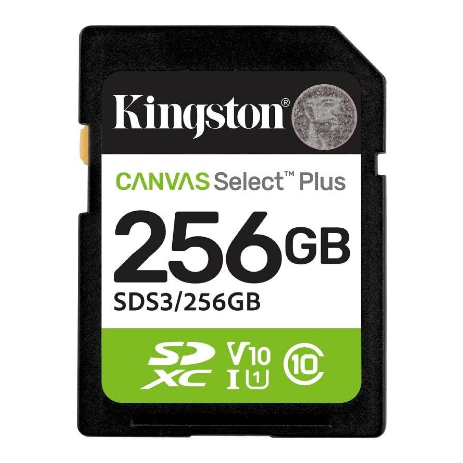 Kingston Canvas Select Plus · 256GB · SDXC Clase 10 · 150MB/s