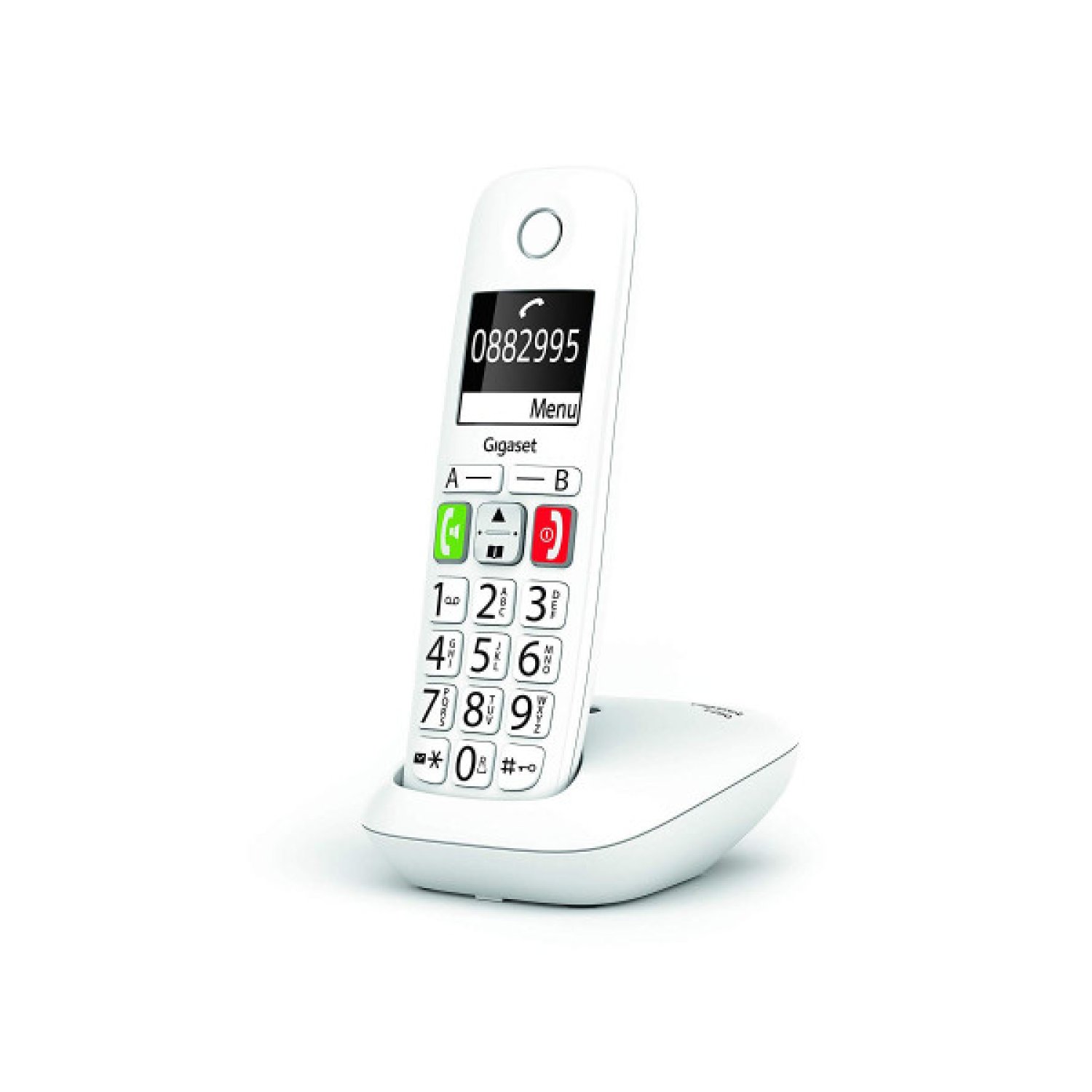 Gigaset E290 · Teléfono Inalámbrico · Blanco