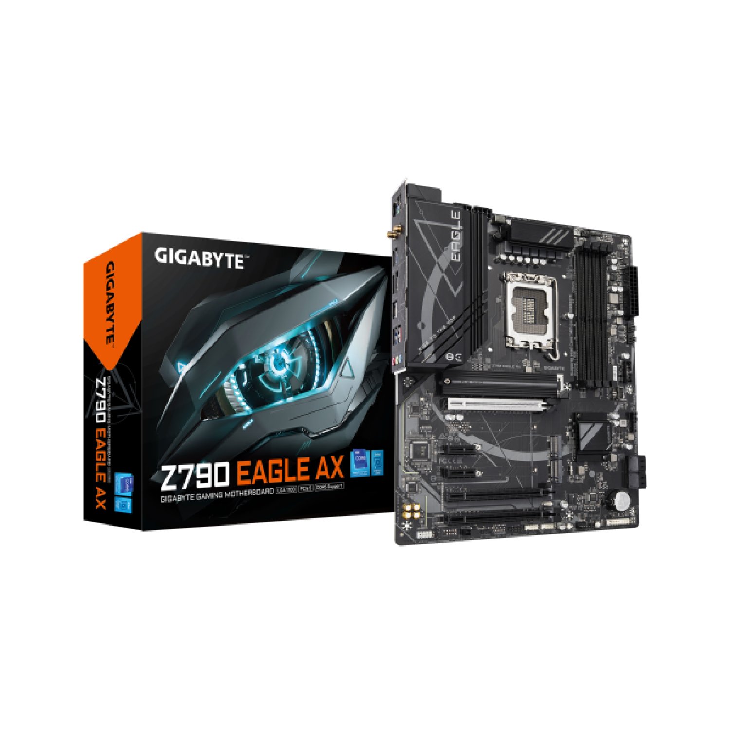 Gigabyte Z790 Eagle AX · Socket 1700 · DDR5 · PCIe 5.0